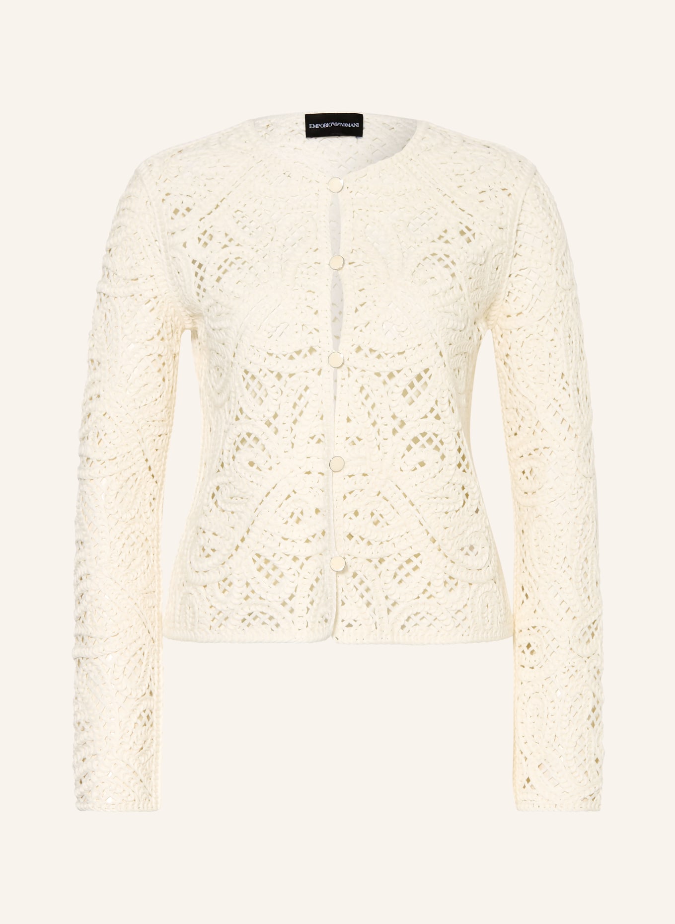 EMPORIO ARMANI Cardigan: ECRU