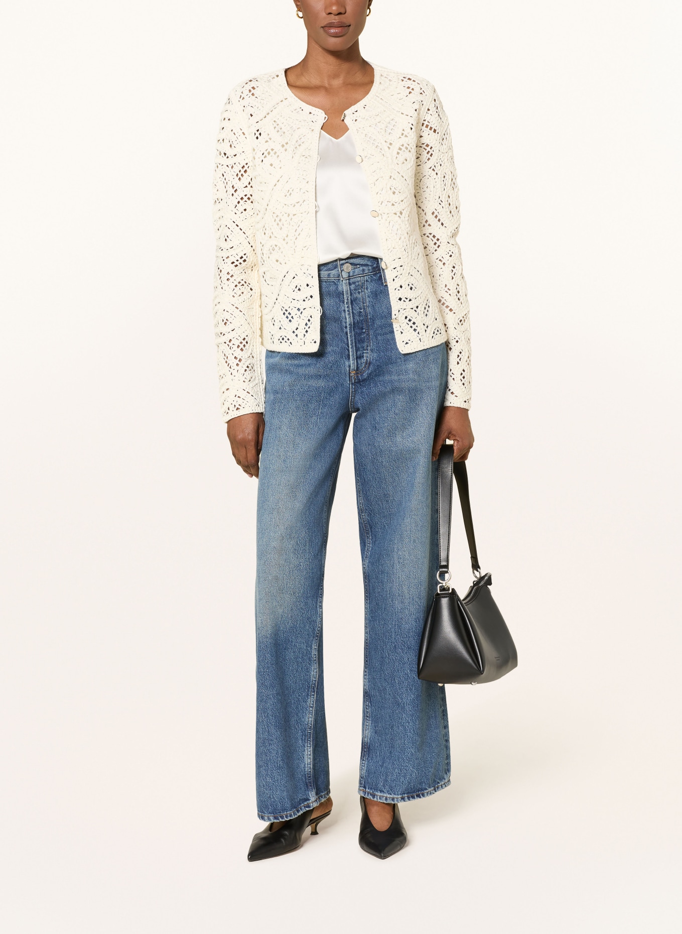 EMPORIO ARMANI Cardigan: ECRU