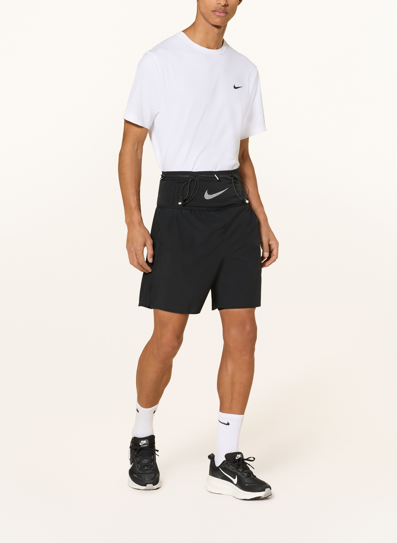 Nike ceinture de course: NOIR