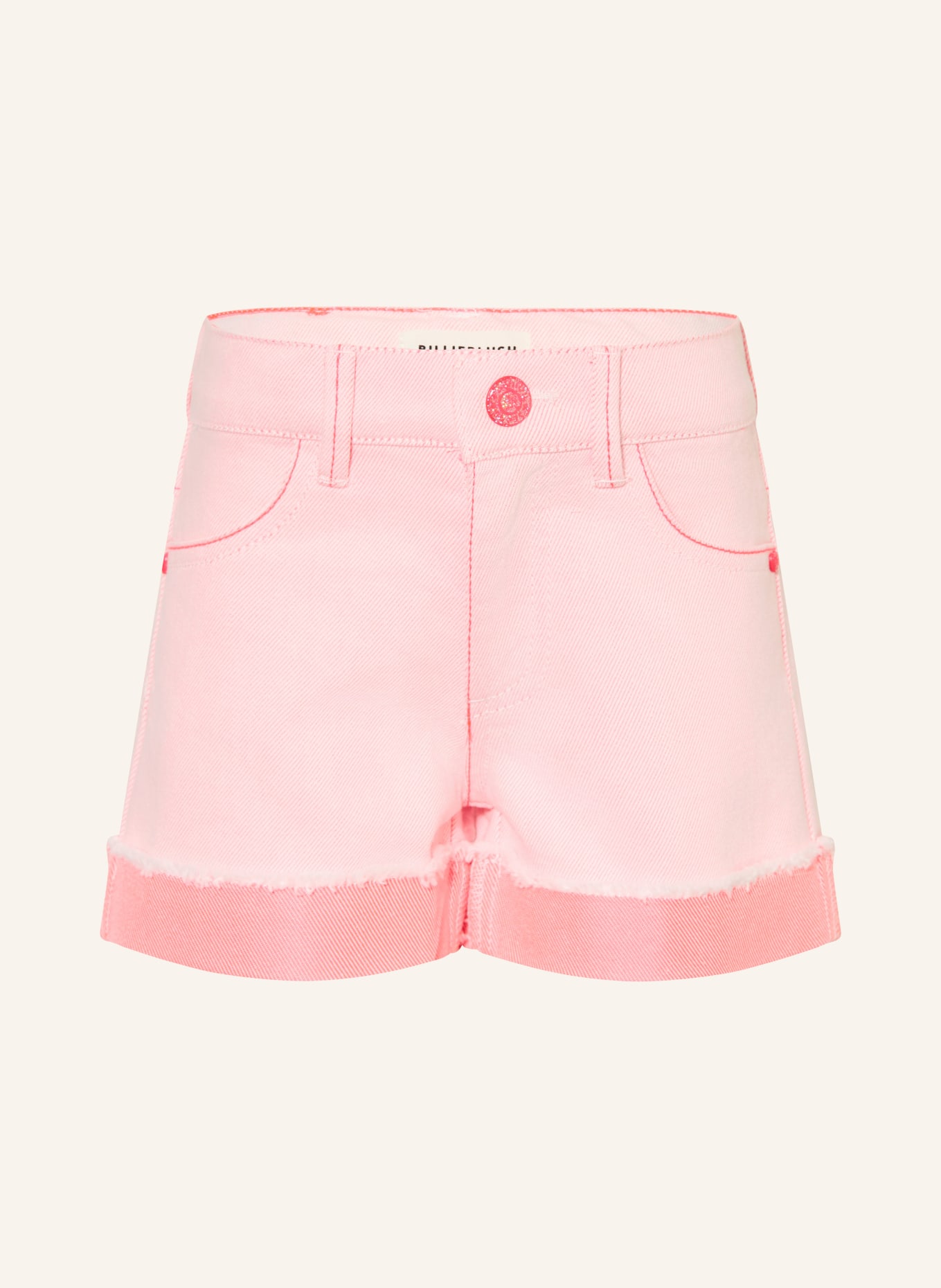 Billieblush Short en jean: ROSE CLAIR