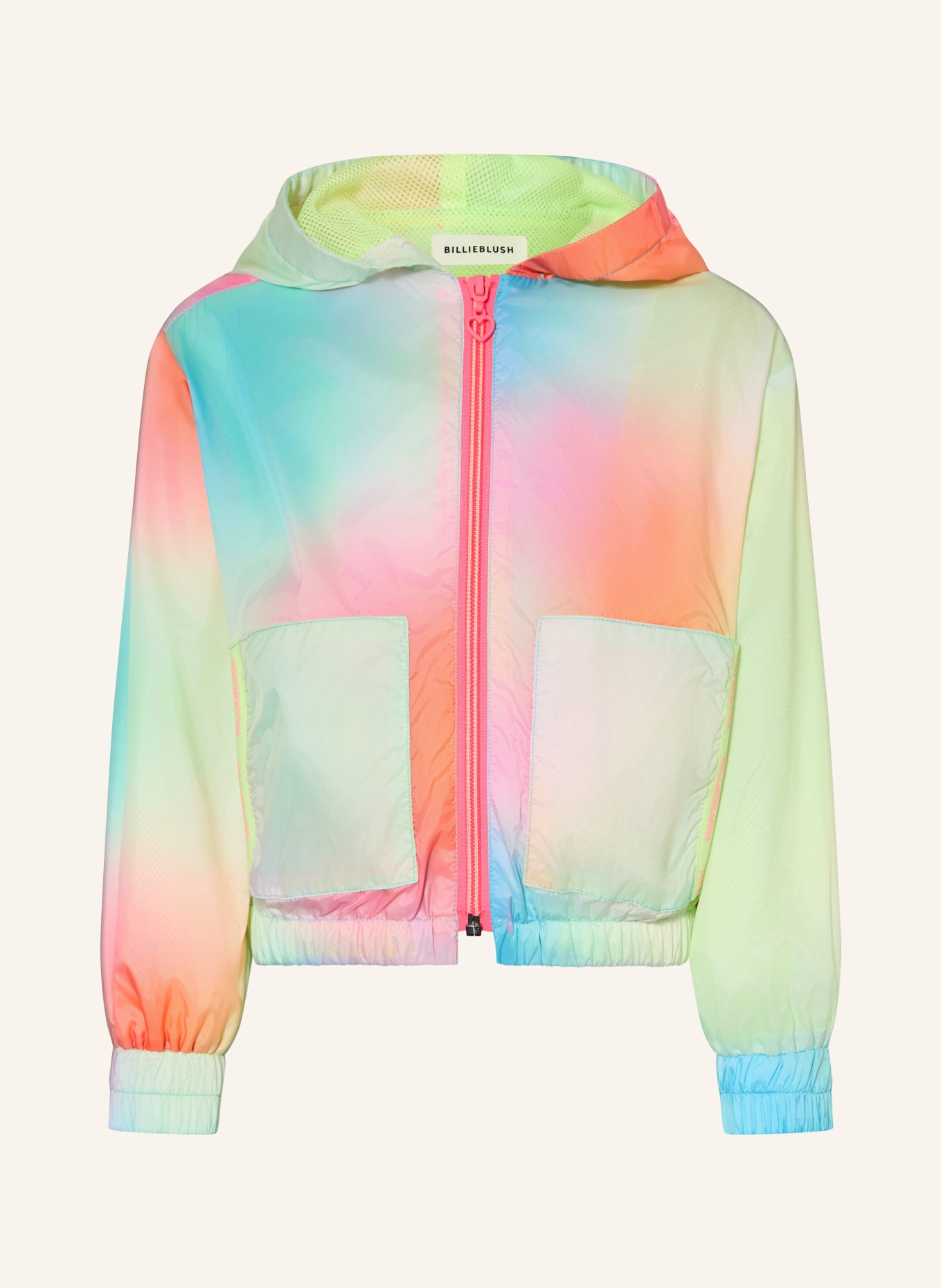 Billieblush Jacke: TÜRKIS / NEONPINK / NEONGRÜN