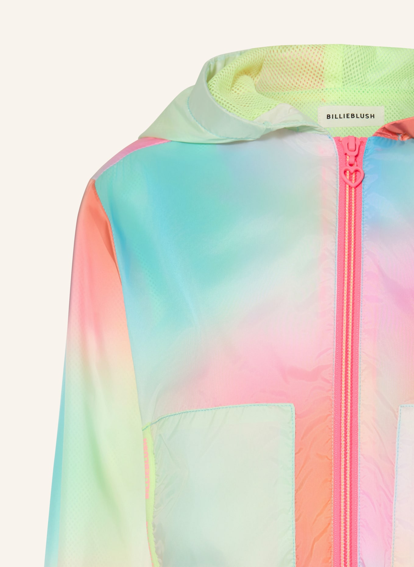 Billieblush Jacke: TÜRKIS / NEONPINK / NEONGRÜN