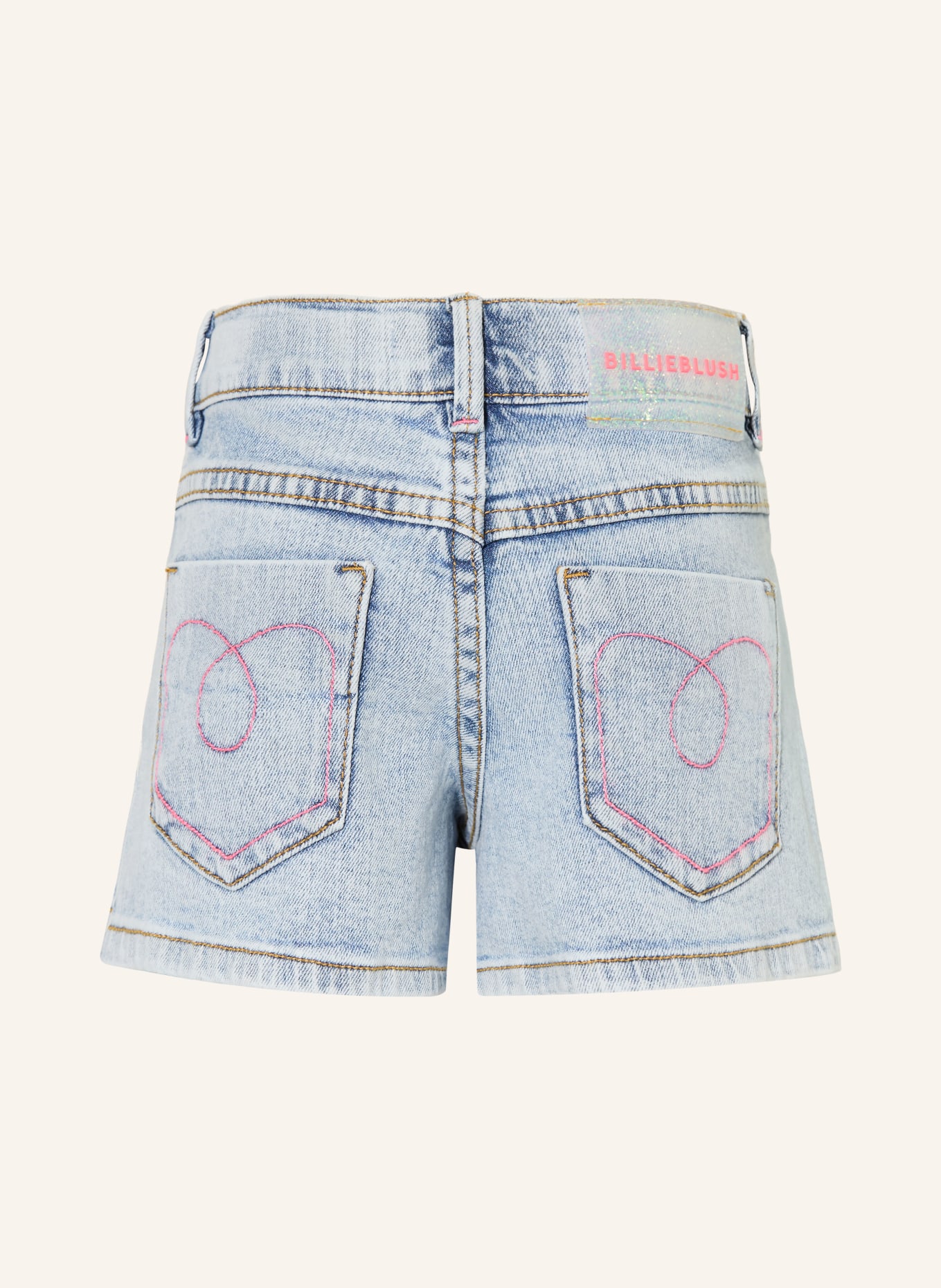 Billieblush Jeansshorts mit Pailletten: Z22 STONE