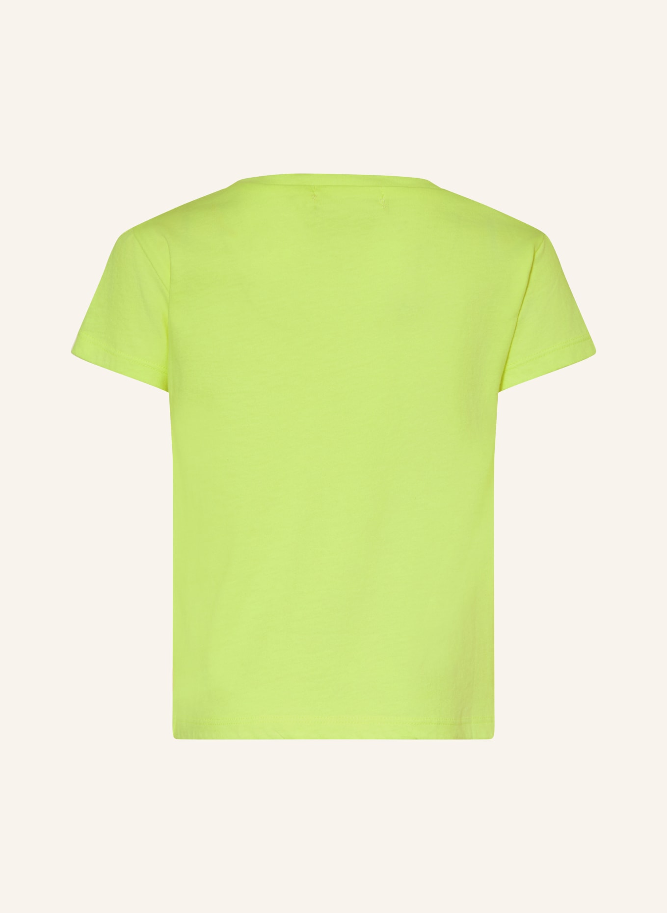 Billieblush T-shirt met pailletten: NEONGROEN