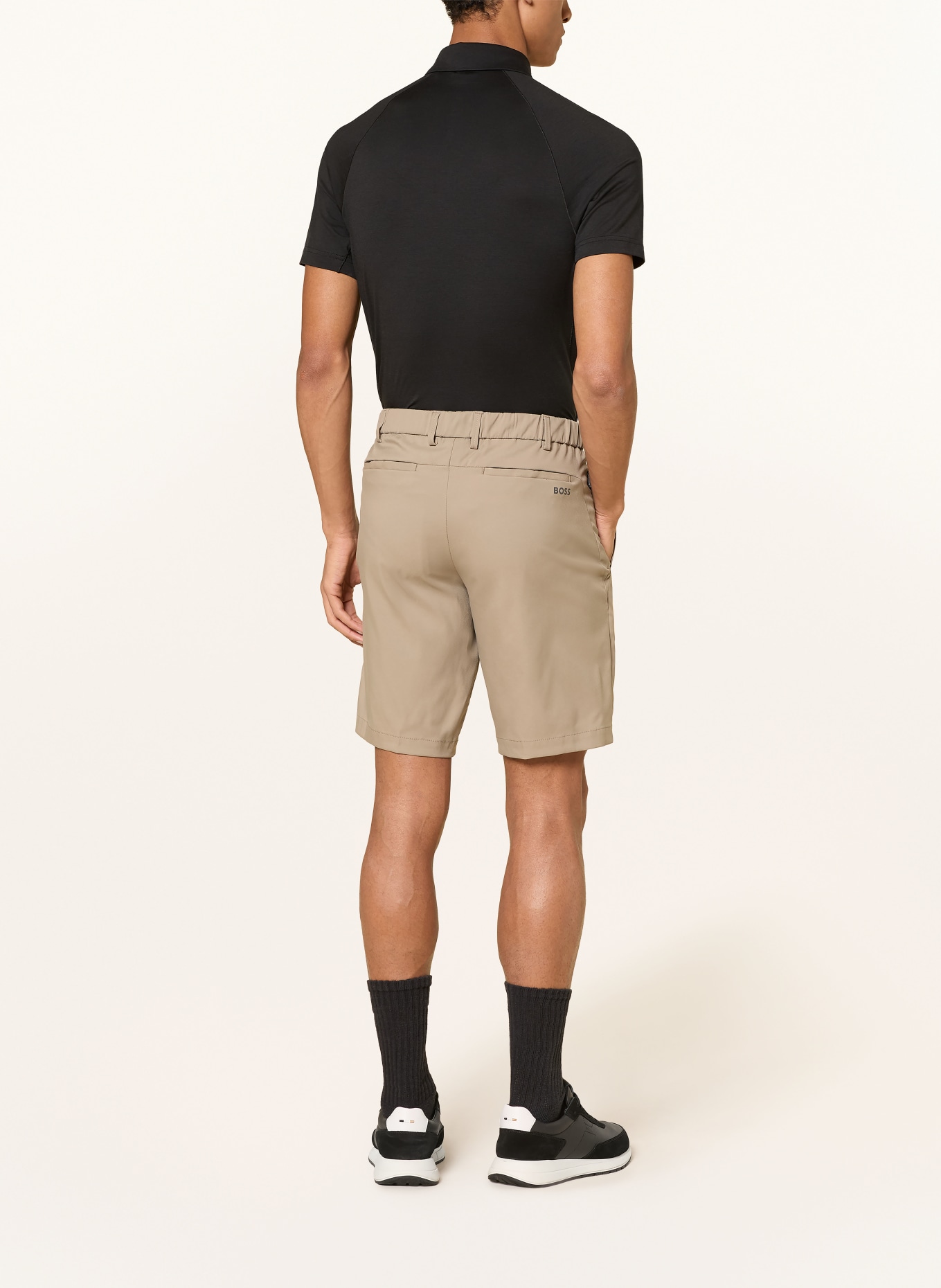 BOSS Polo en jersey TOUR: NOIR