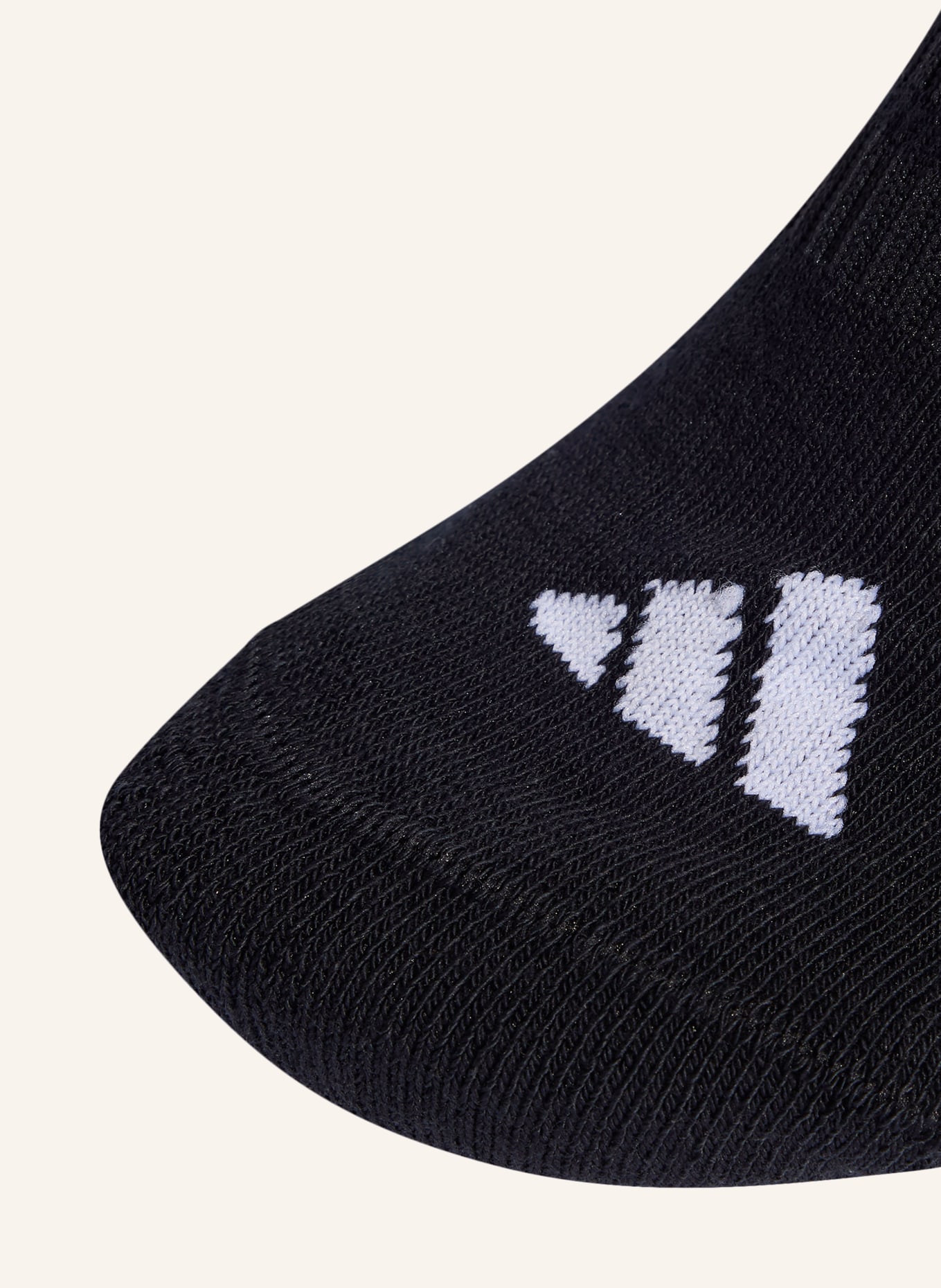 adidas 3er-Pack Sportsocken CUSHIONED ESSENTIALS LOW CUT: SCHWARZ / WEISS