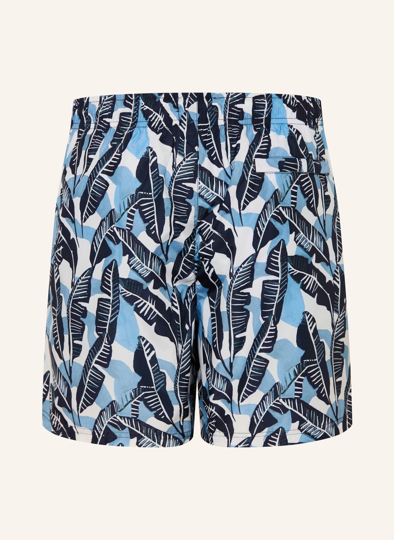 ETON Badeshorts: SCHWARZ / BLAUGRAU / WEISS