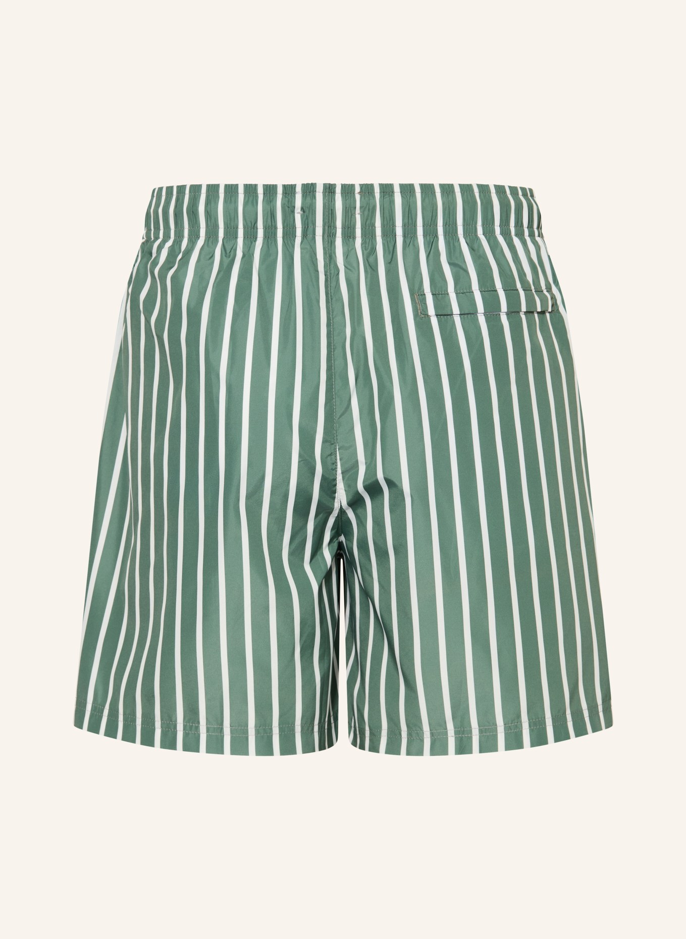 ETON Swim shorts: GREEN / WHITE