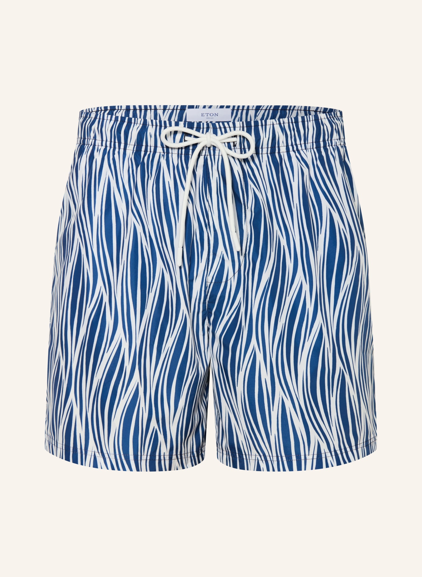 ETON Short de bain: BLEU / BLANC