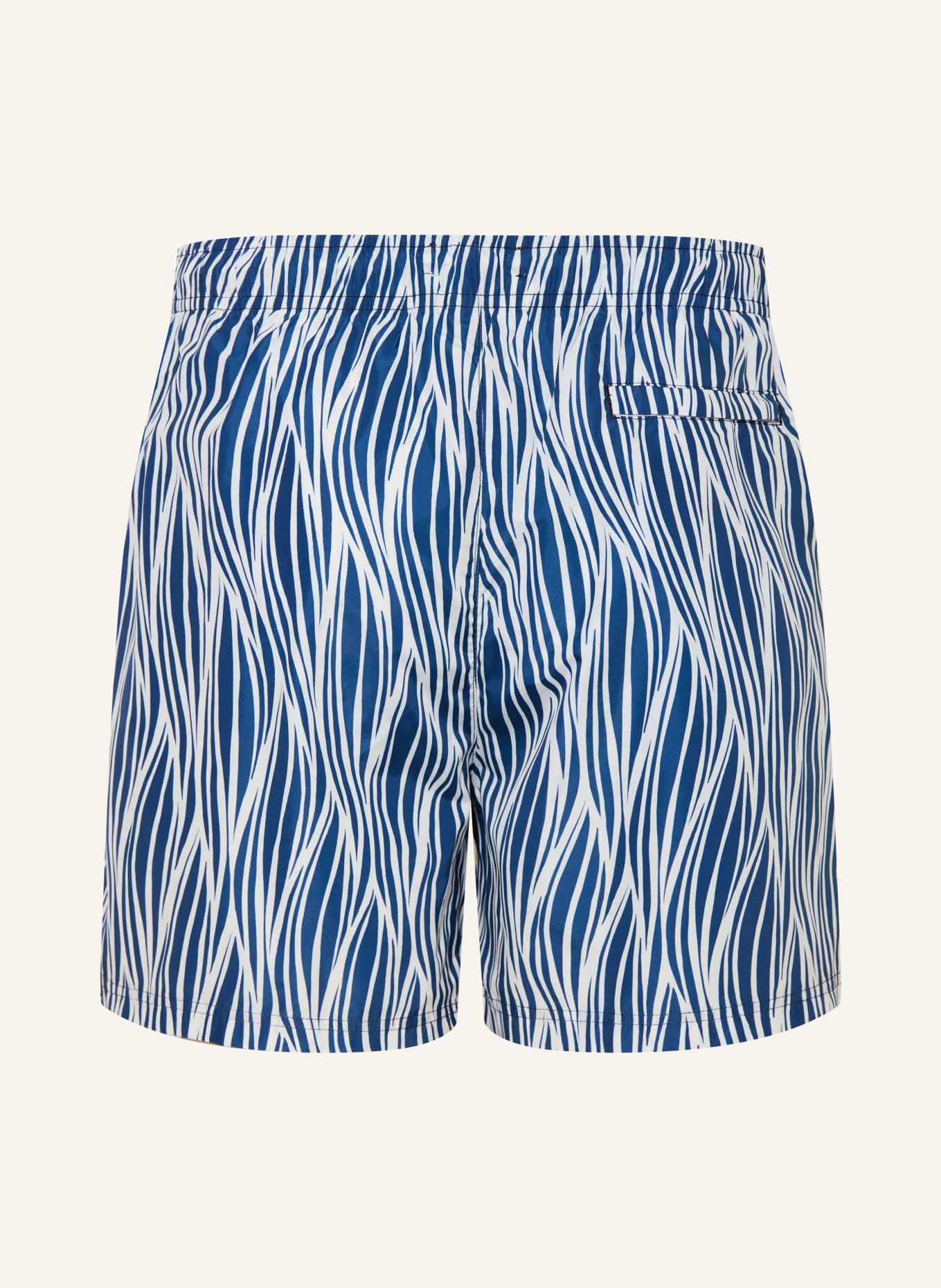 ETON Short de bain: BLEU / BLANC
