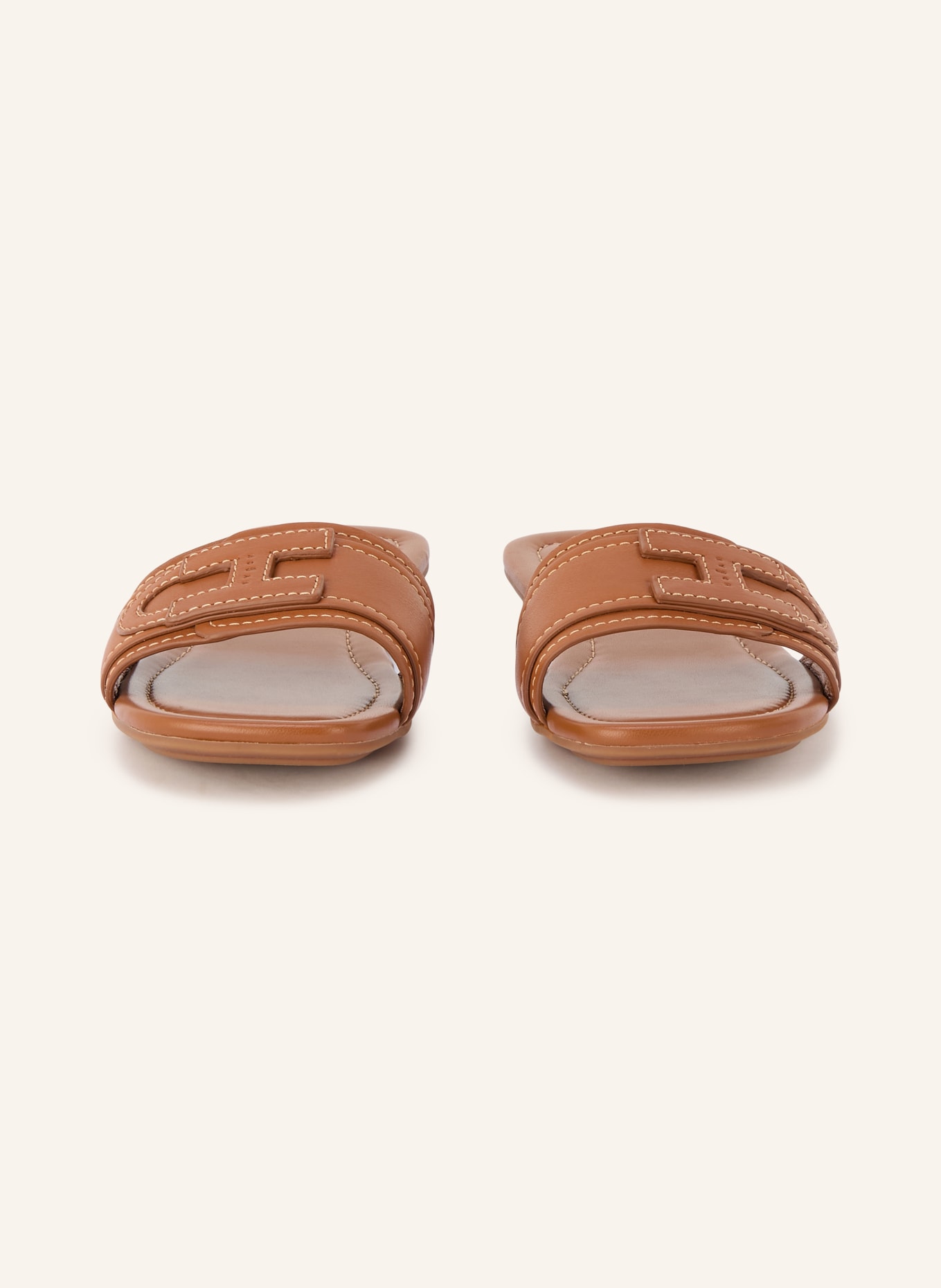 HOGAN Slippers H685: COGNAC