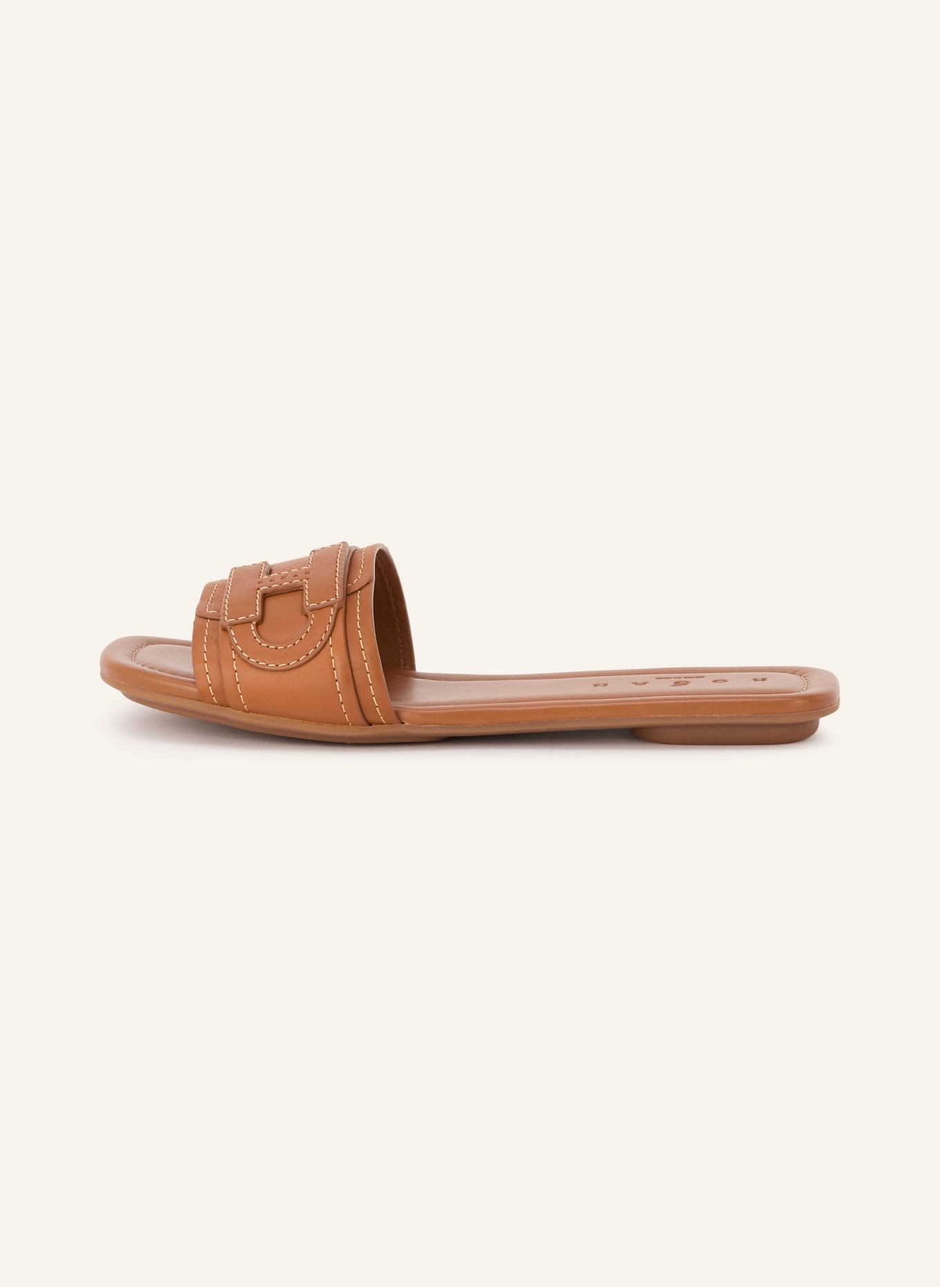 HOGAN Slippers H685: COGNAC
