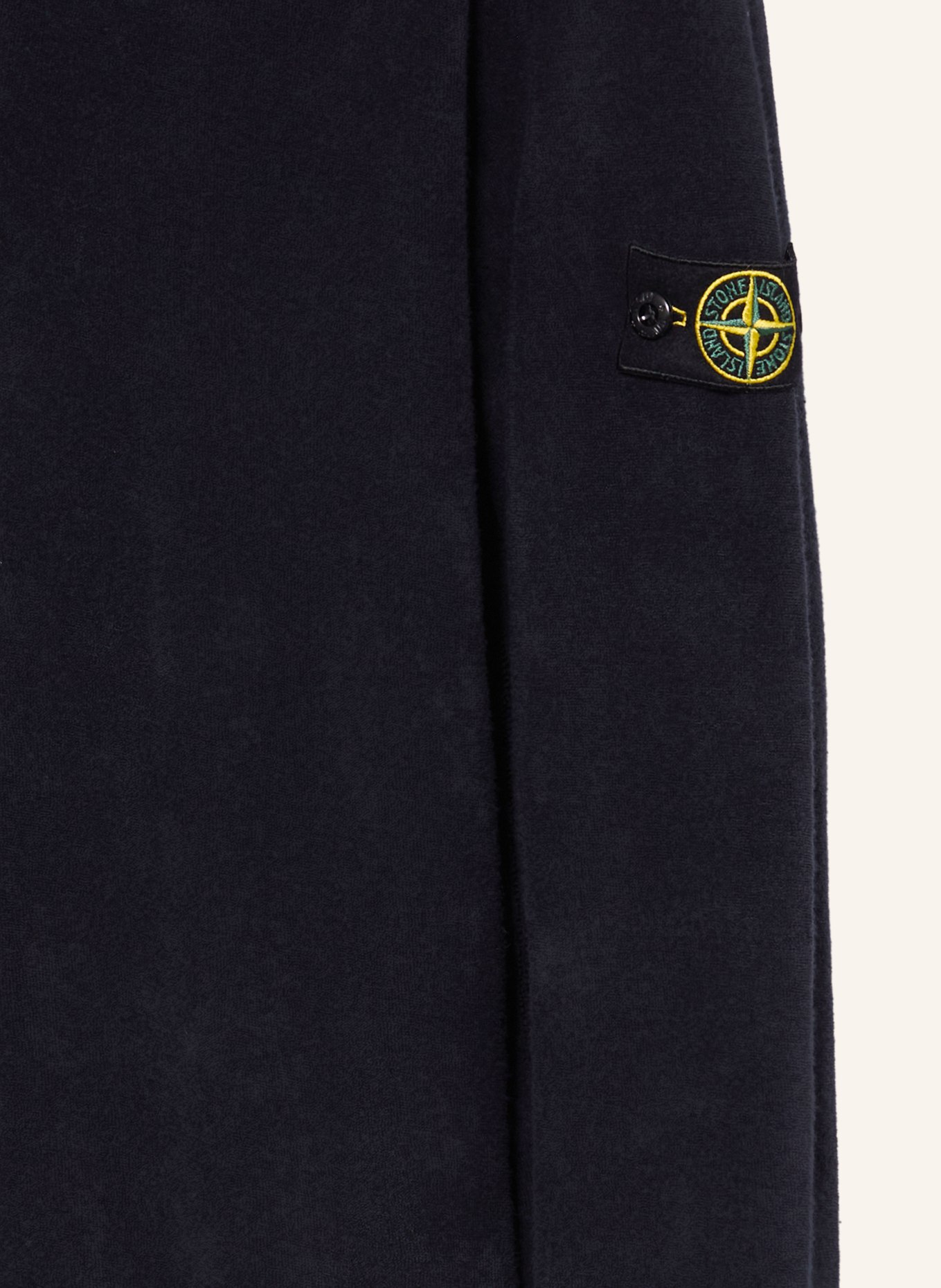 STONE ISLAND JUNIOR Koszulka polo z frotte: GRANATOWY