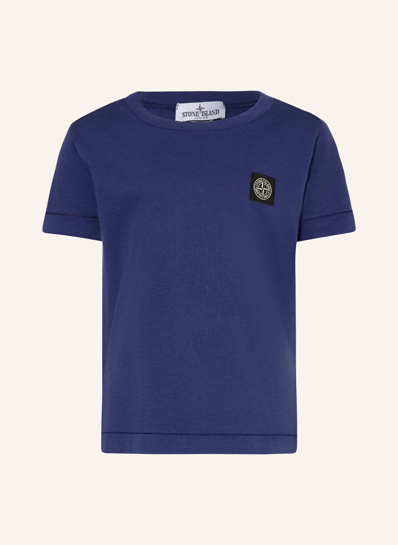 STONE ISLAND JUNIOR tričko: TMAVĚ MODRÁ