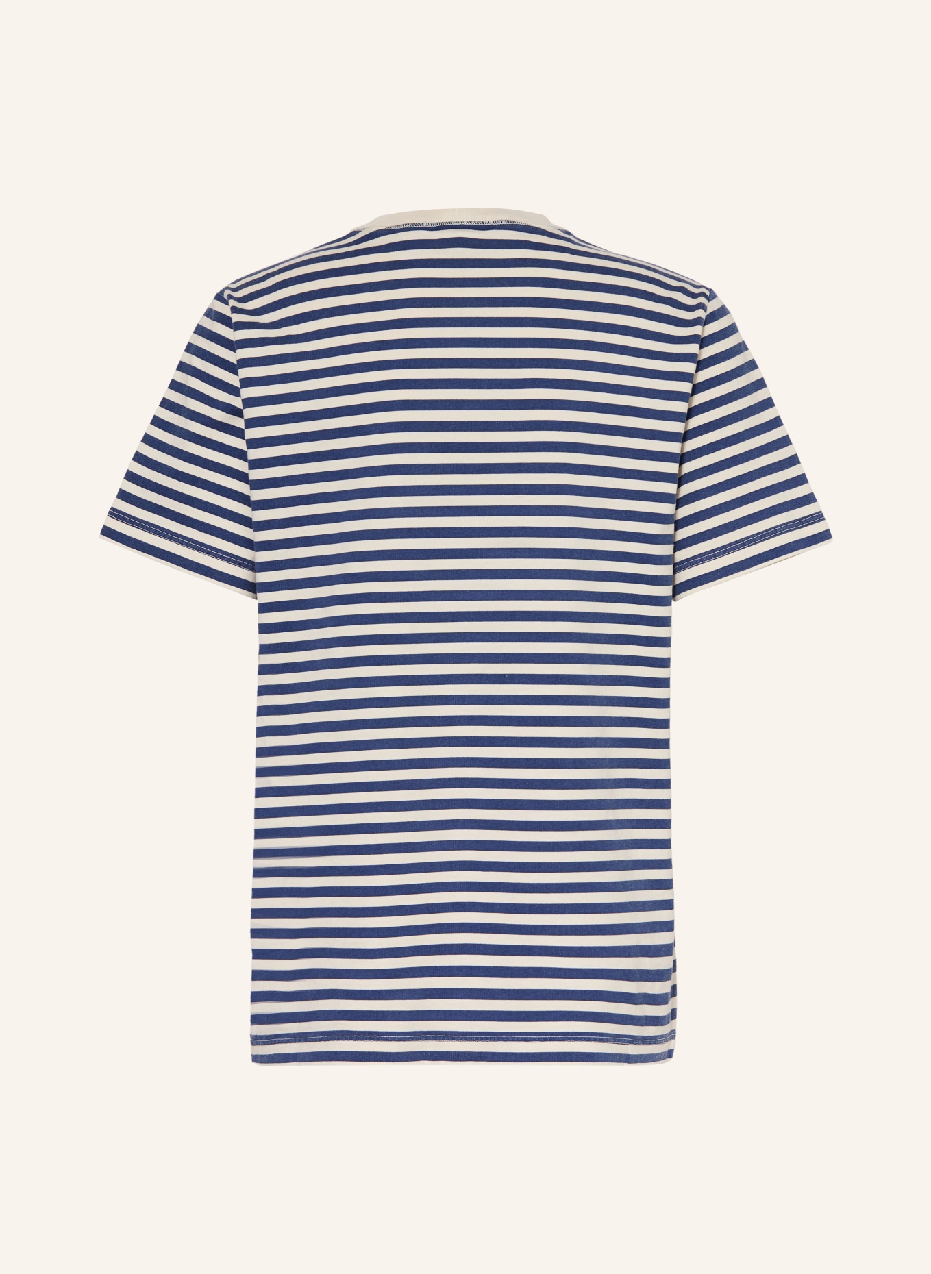 STONE ISLAND JUNIOR T-Shirt: DUNKELBLAU / WEISS