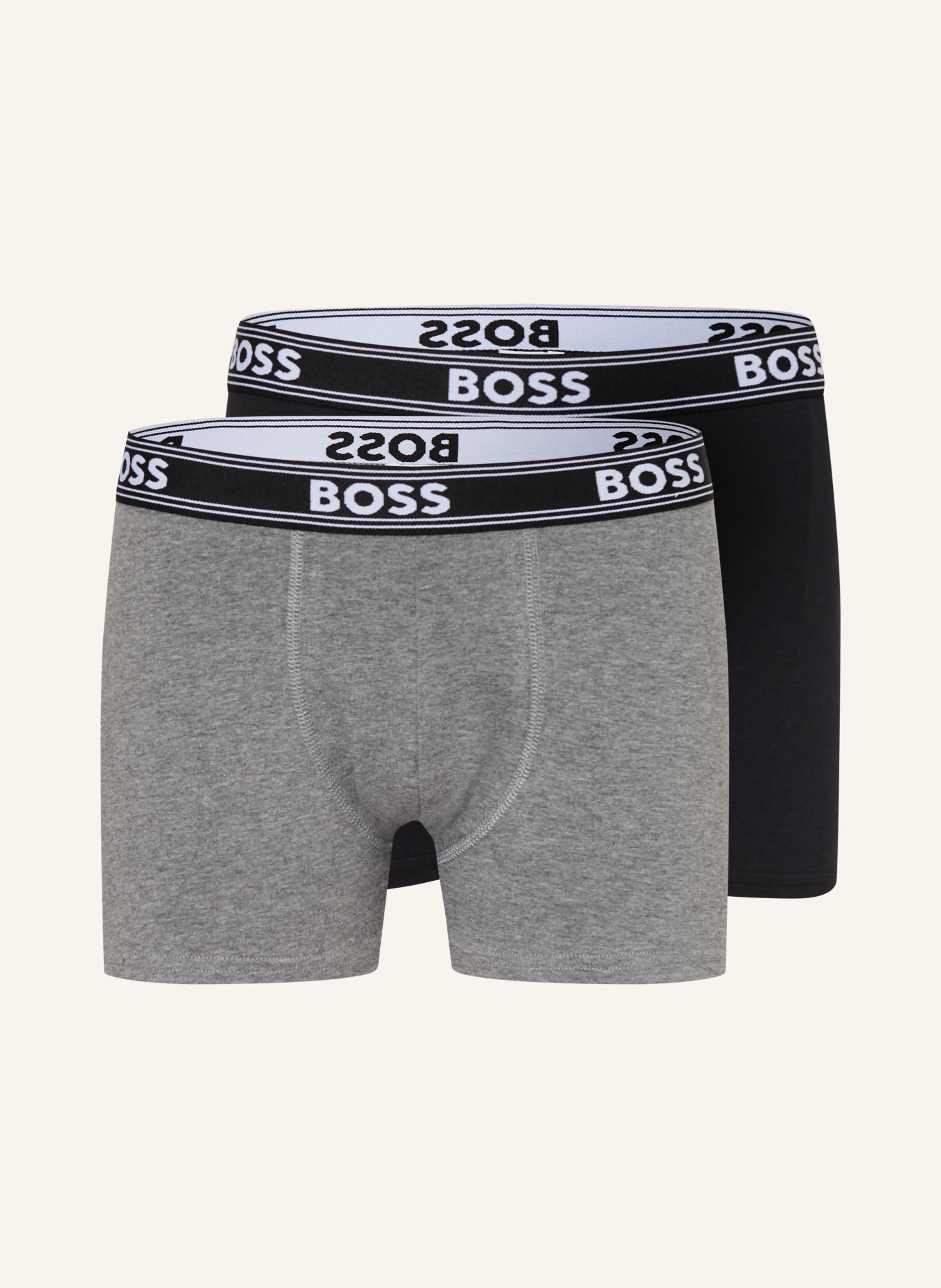 BOSS Lot de 5 boxers: NOIR / GRIS