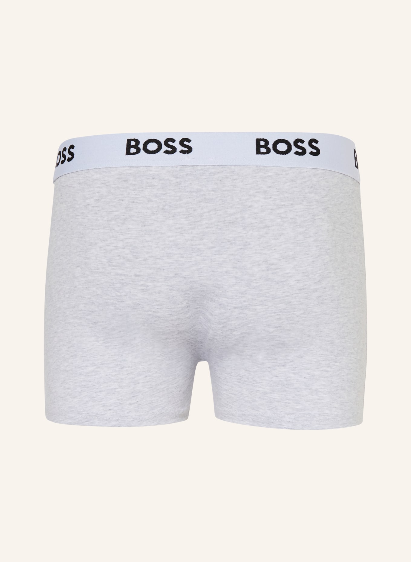 BOSS Lot de 3 boxers: GRIS CLAIR