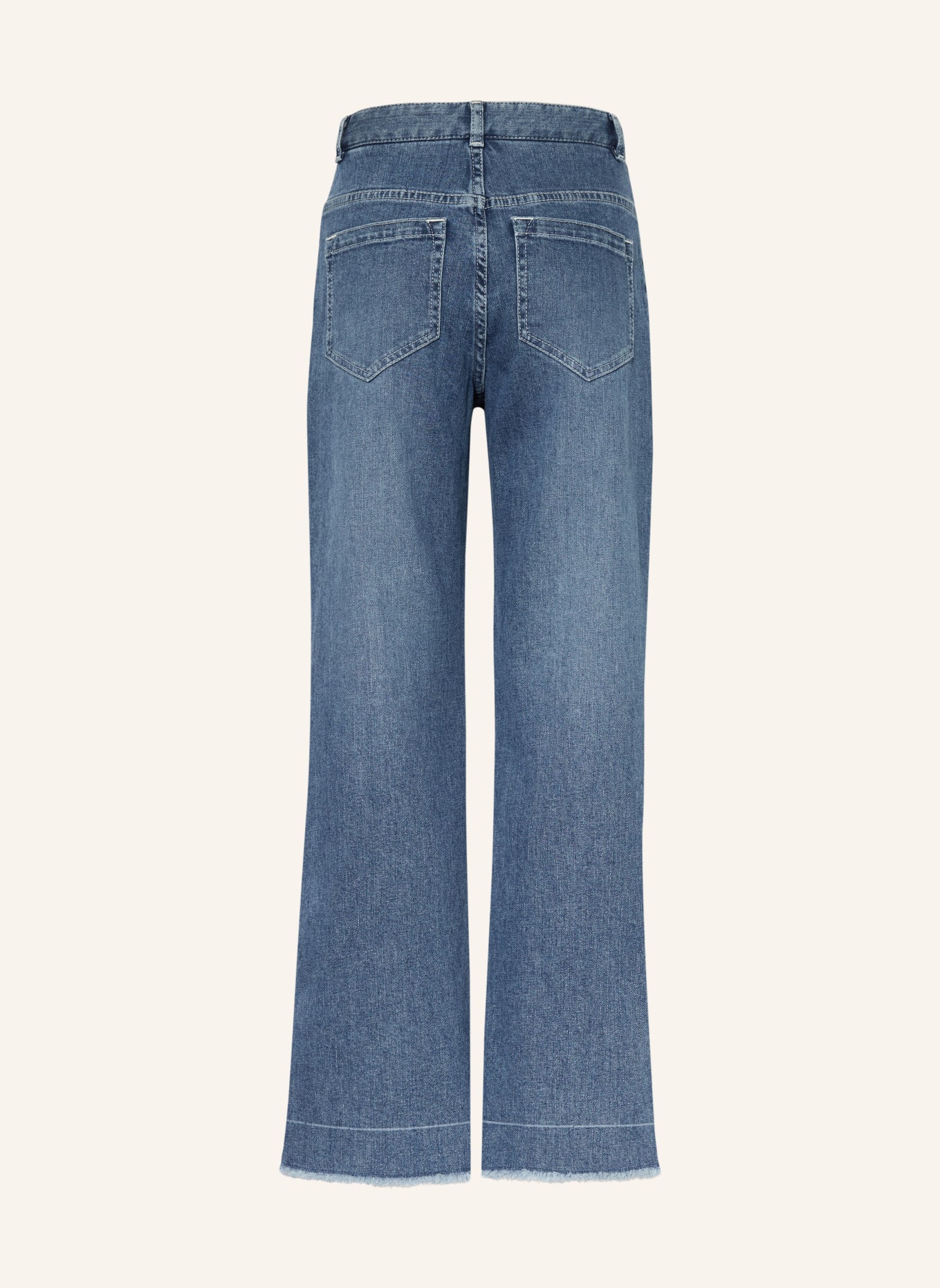 Chloé Flared Jeans: Z13 DOUBLE STONE+BROSSAGE