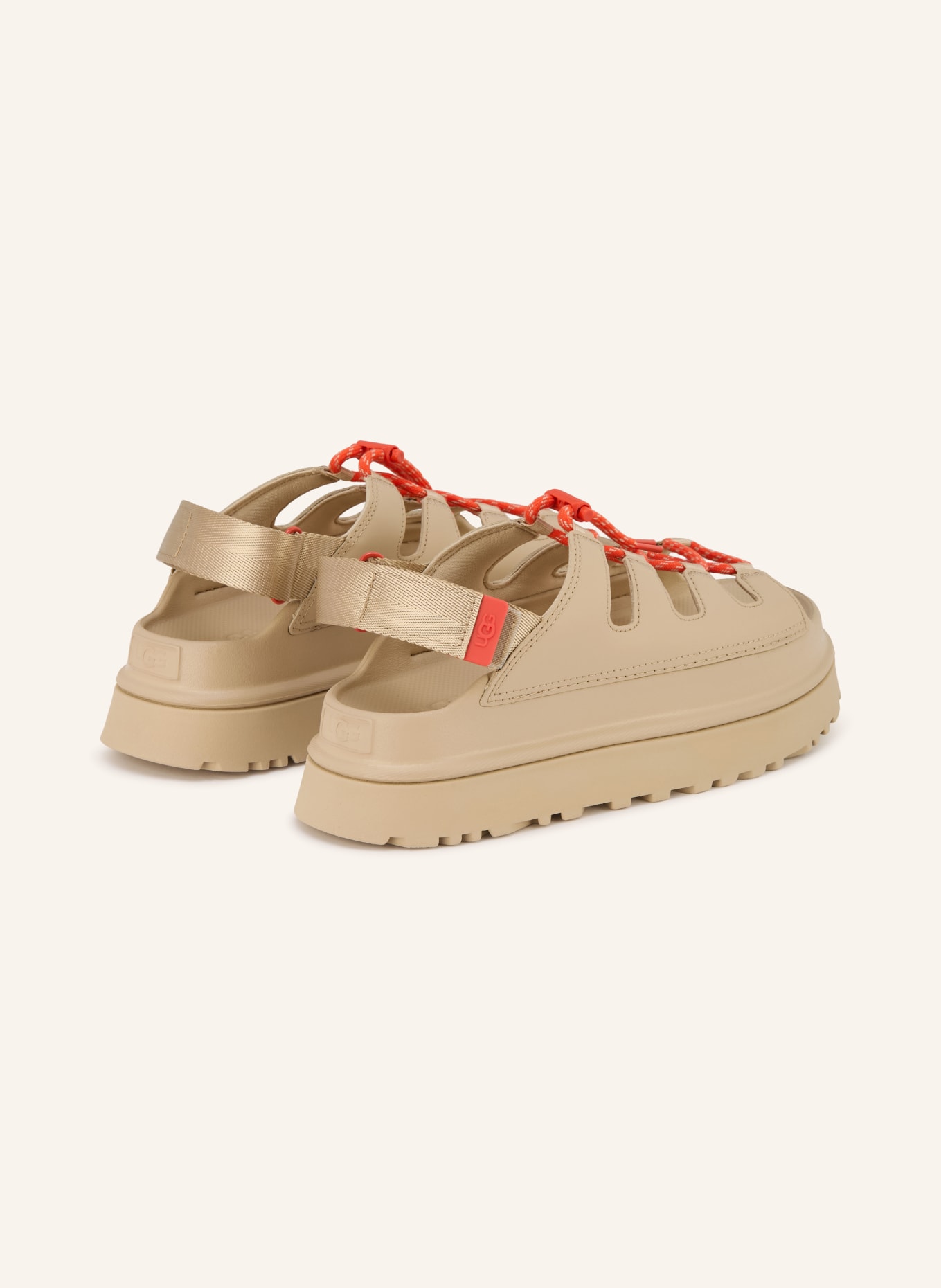 UGG Plateau-Sandalen GOLDENGLOW TOGGLE: BEIGE