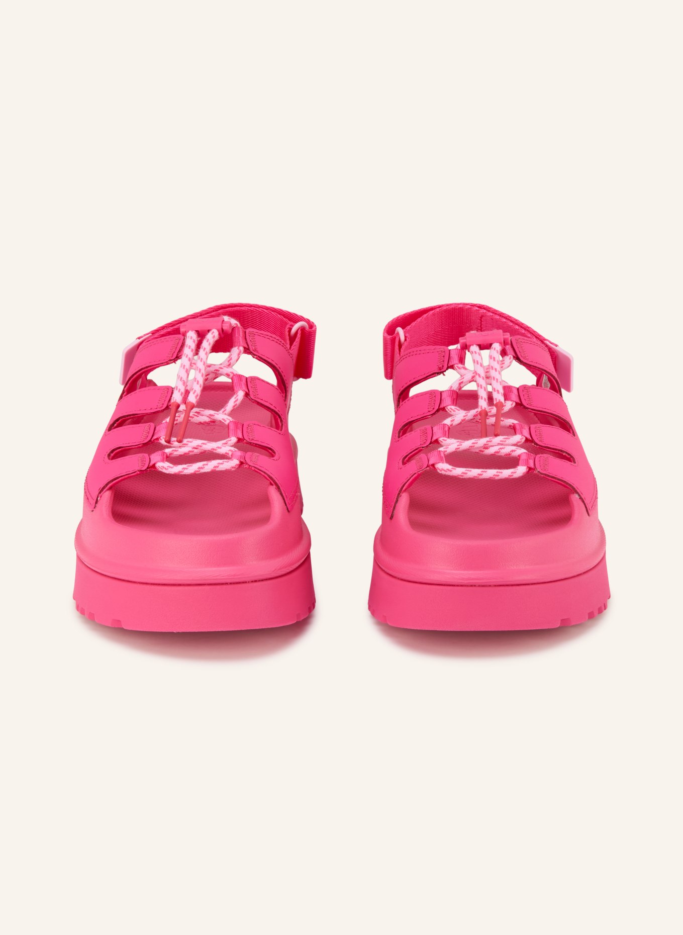 UGG Sandály na platformě GOLDENGLOW TOGGLE: RŮŽOVÁ