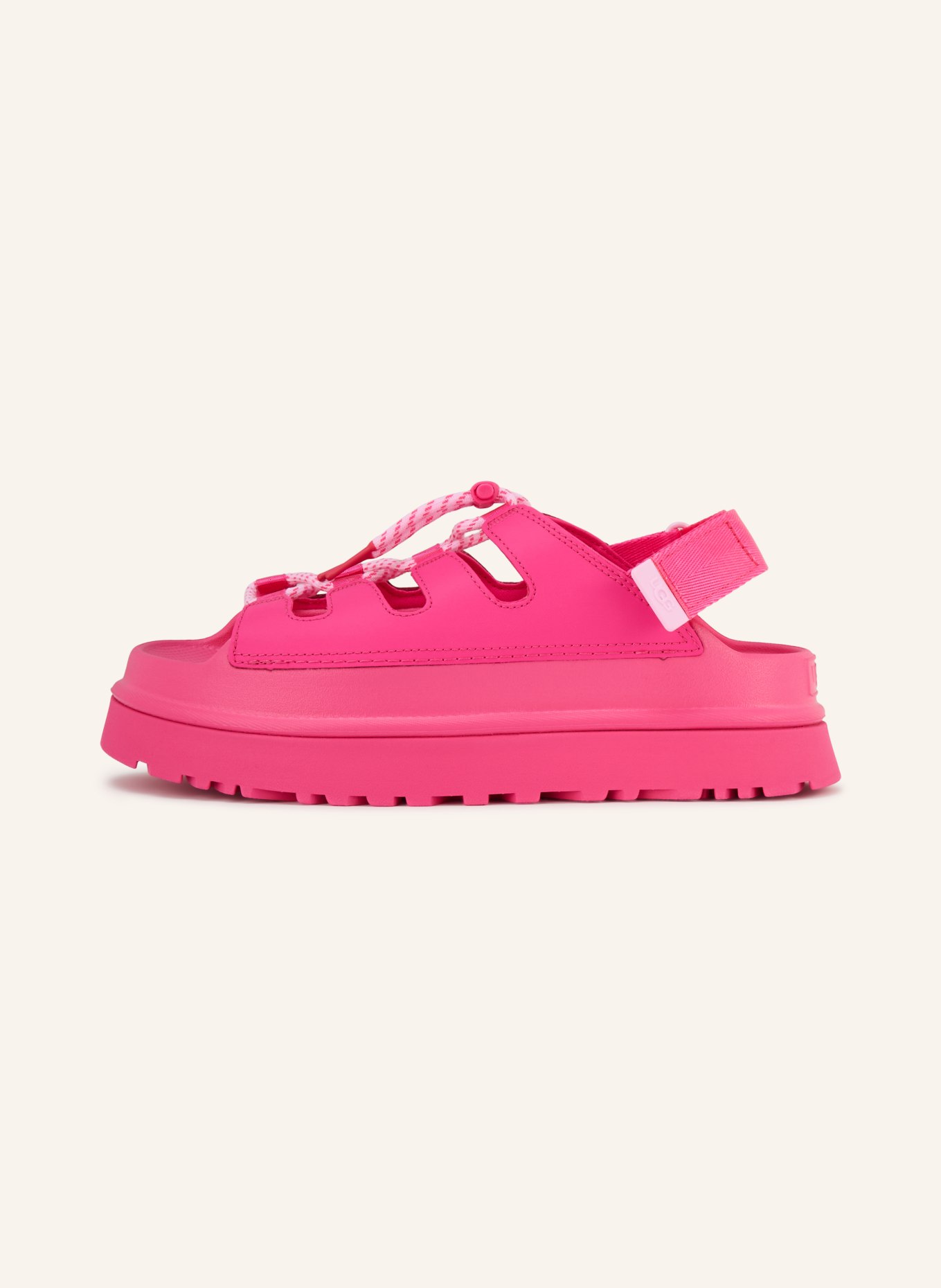 UGG Sandály na platformě GOLDENGLOW TOGGLE: RŮŽOVÁ