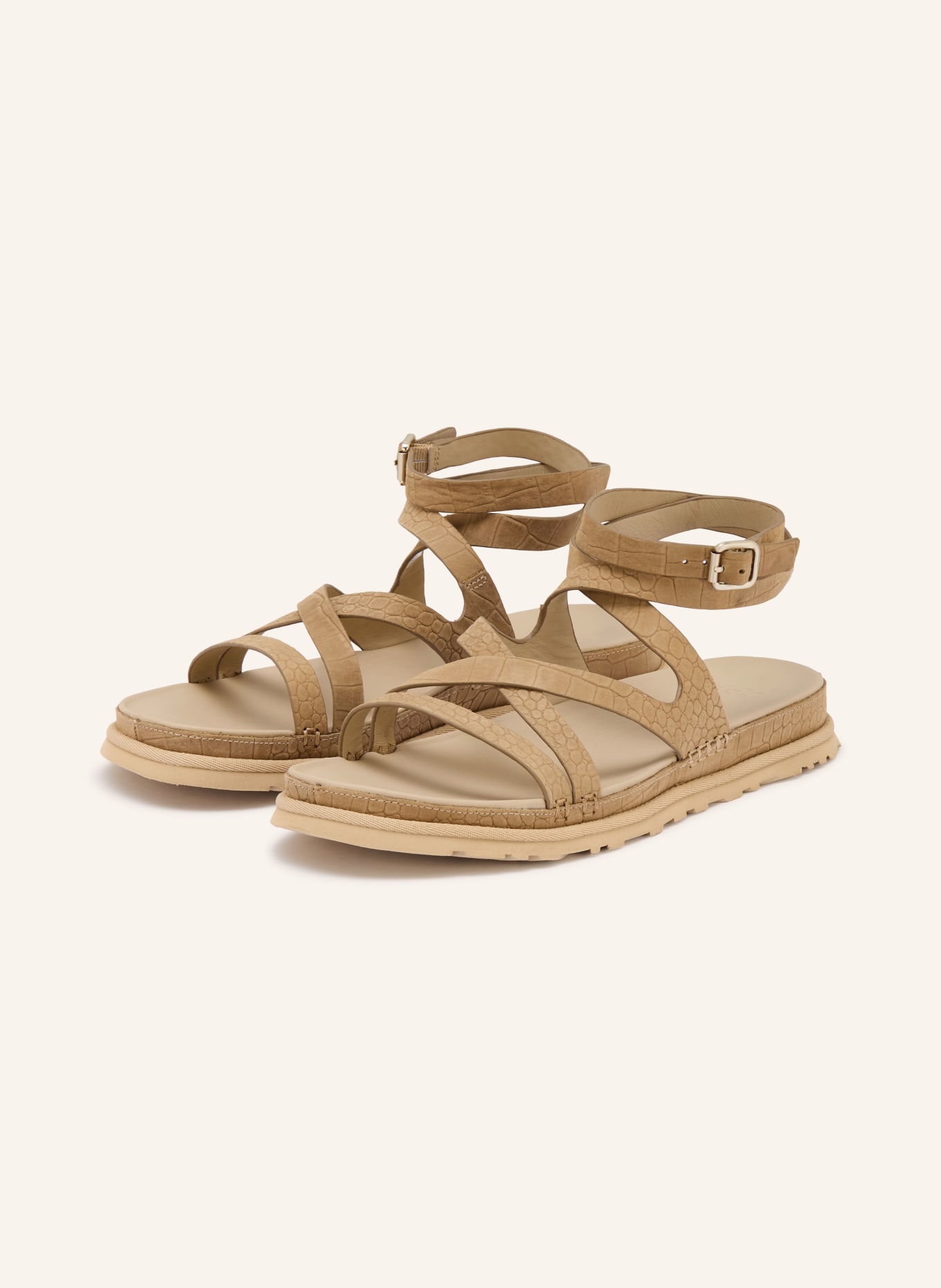 UGG GOLDENGAZE Sandals: CAMEL