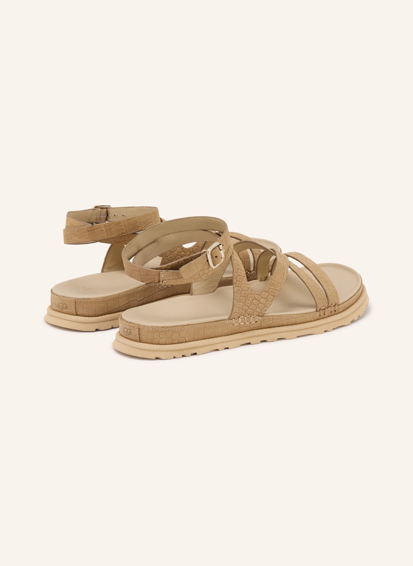 UGG GOLDENGAZE Sandals: CAMEL
