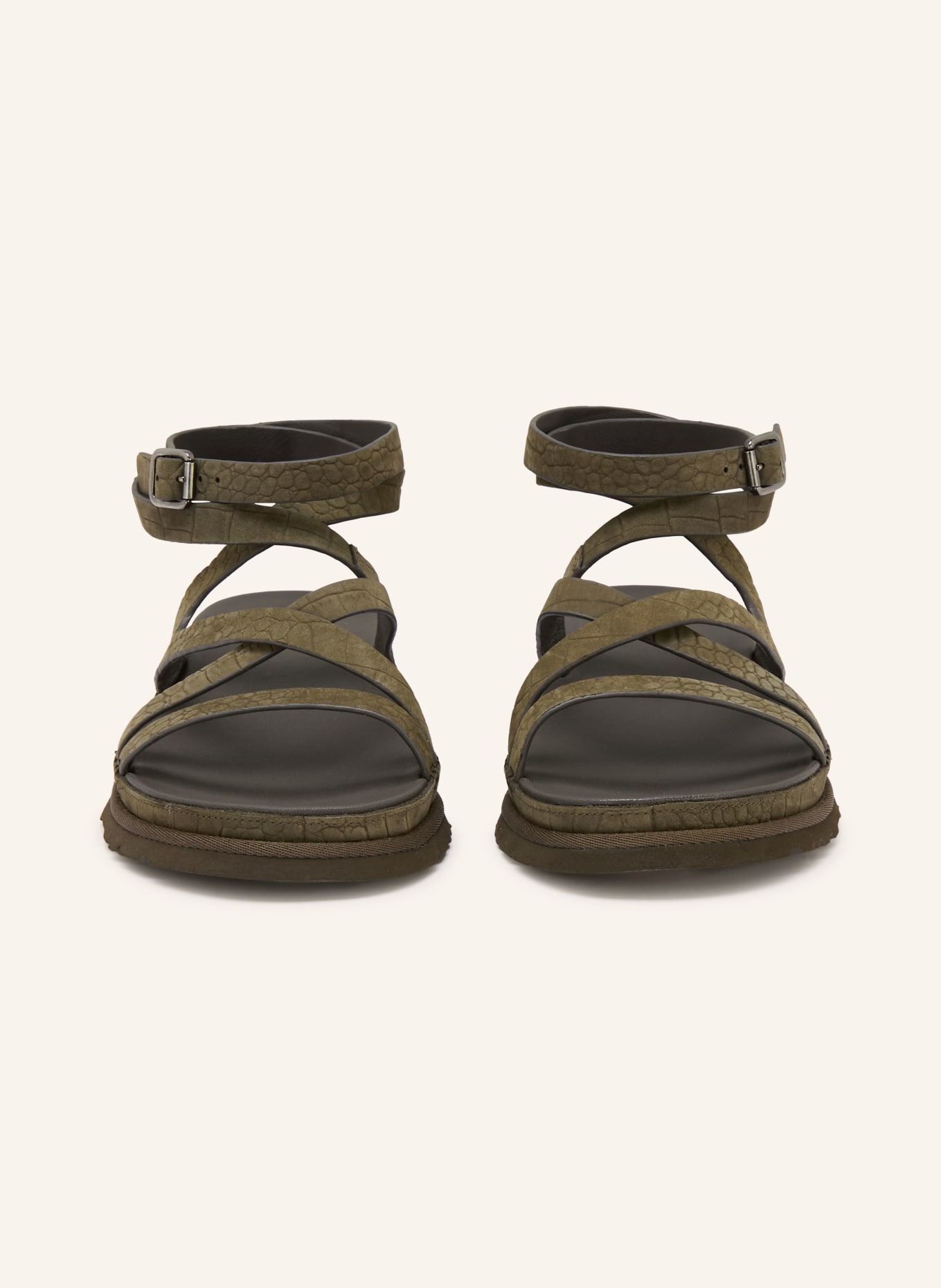 UGG GOLDENGAZE Sandals: DARK GRAY
