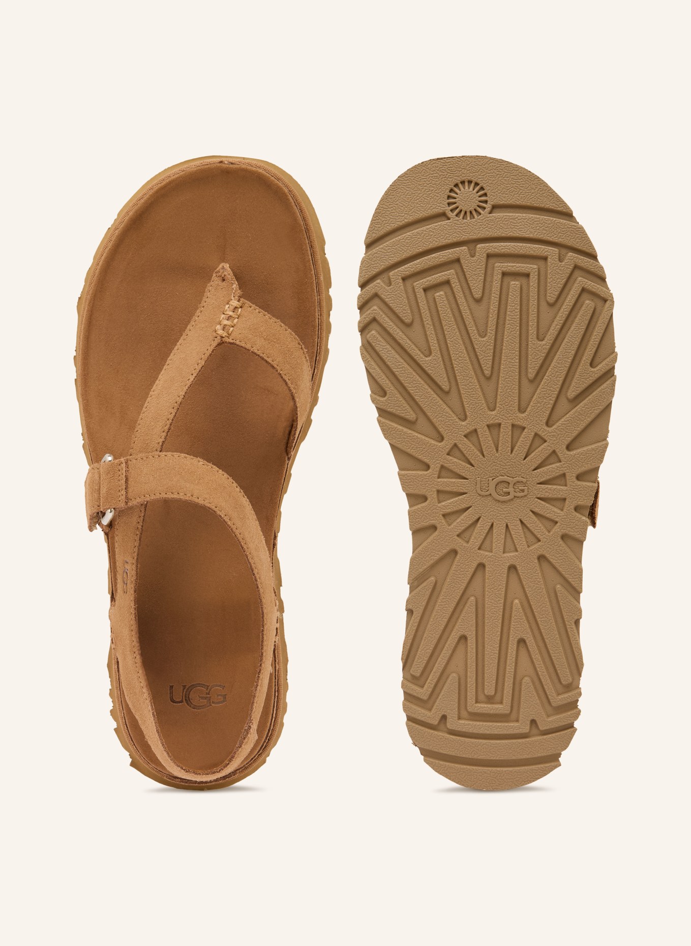 UGG Toe Separators GOLDENGAZE: COGNAC