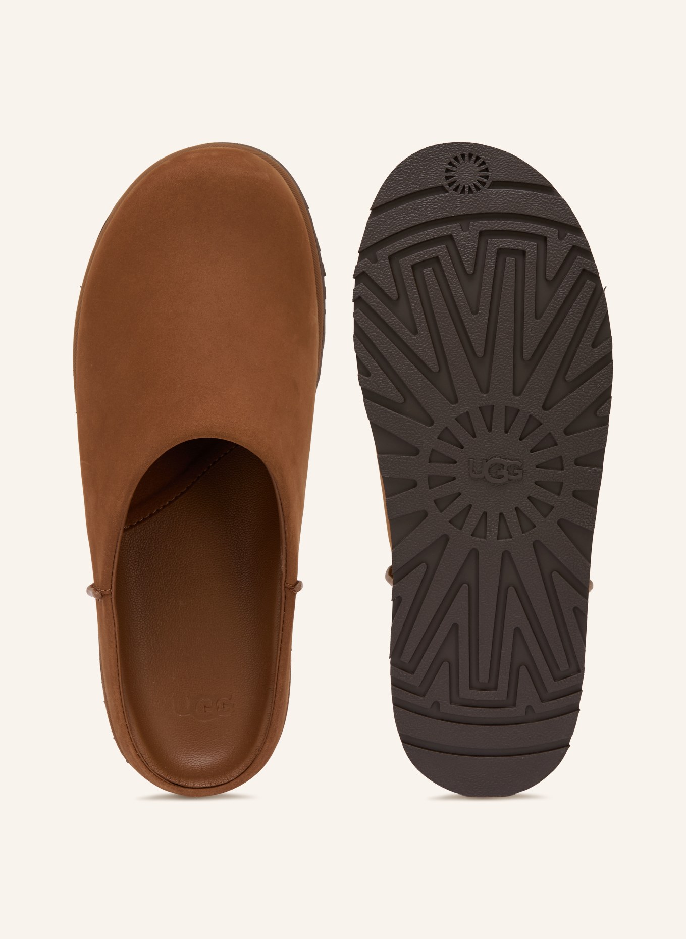 UGG Pantoletten OTZO CLOG: DUNKELBRAUN
