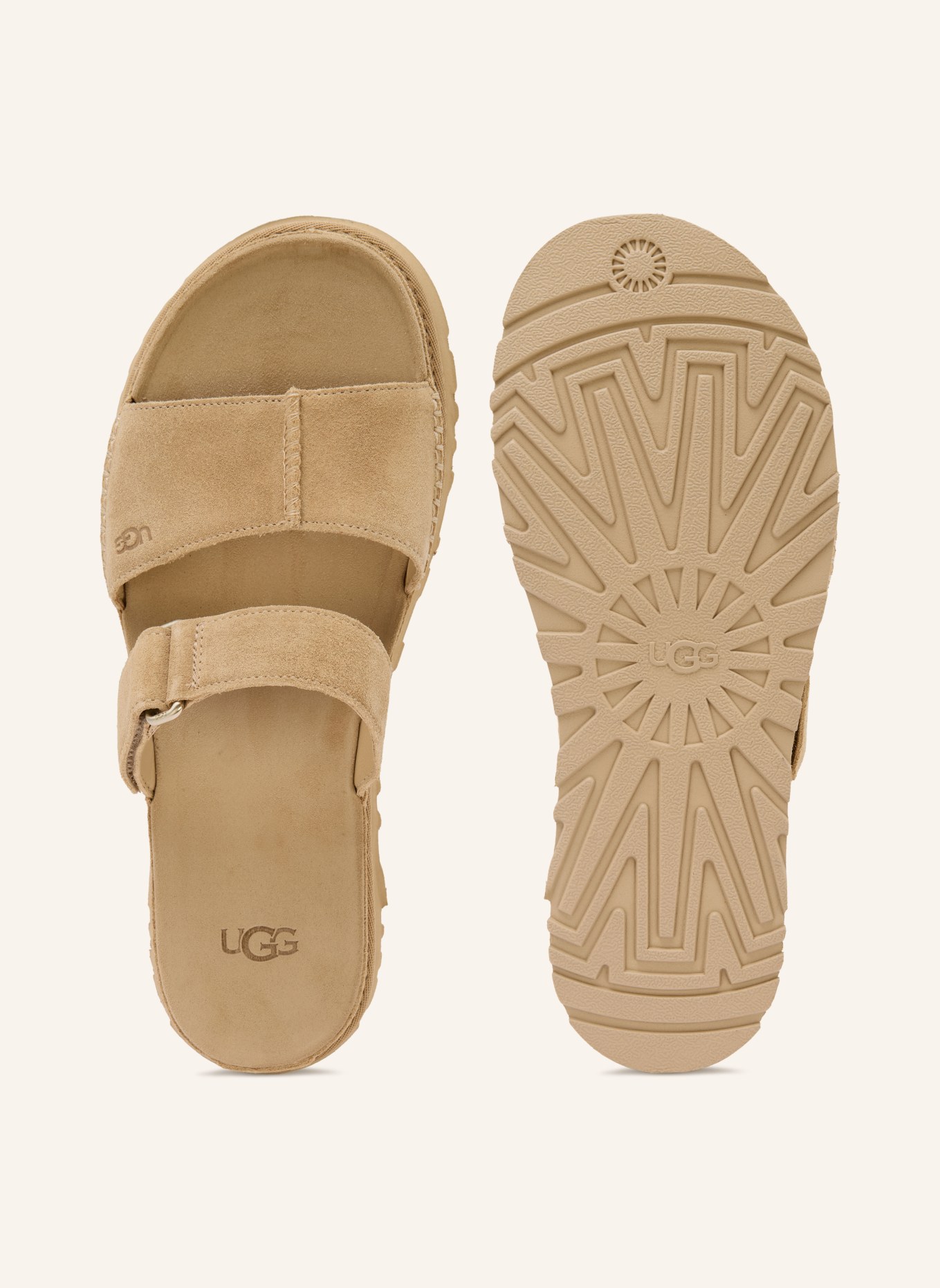 UGG Pantofle GOLDENGAZE: BÉŽOVÁ