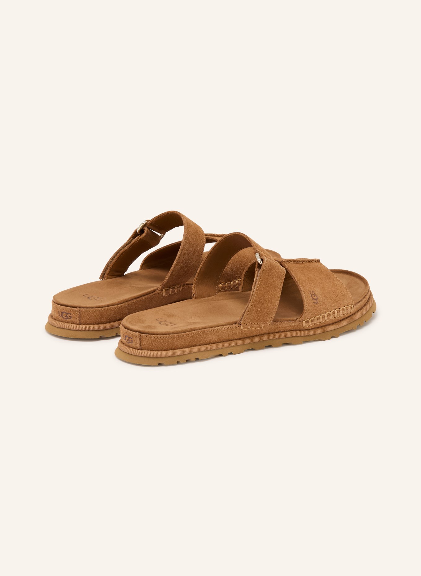 UGG Pantofle GOLDENGAZE: HNĚDÁ