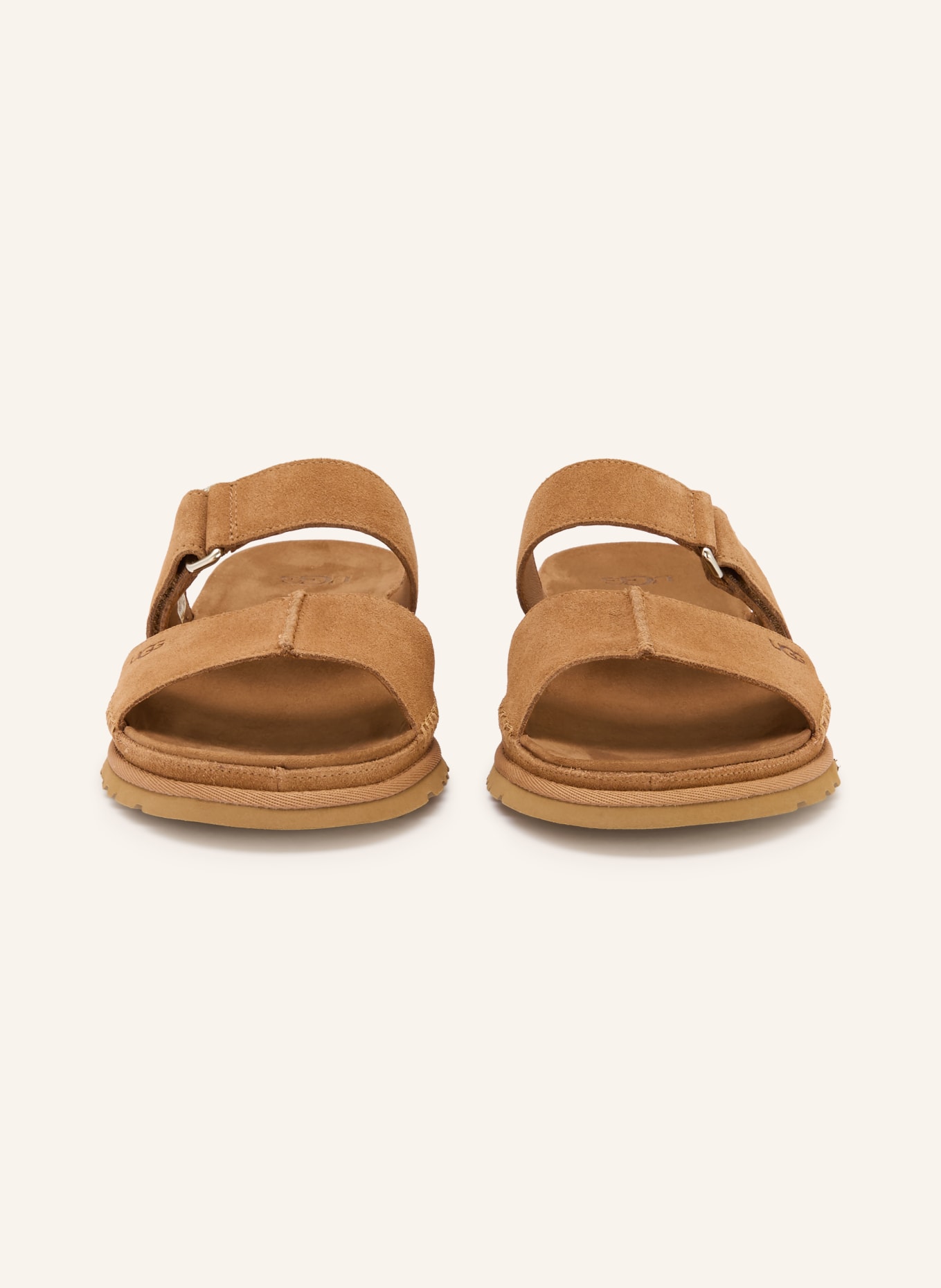 UGG Pantofle GOLDENGAZE: HNĚDÁ