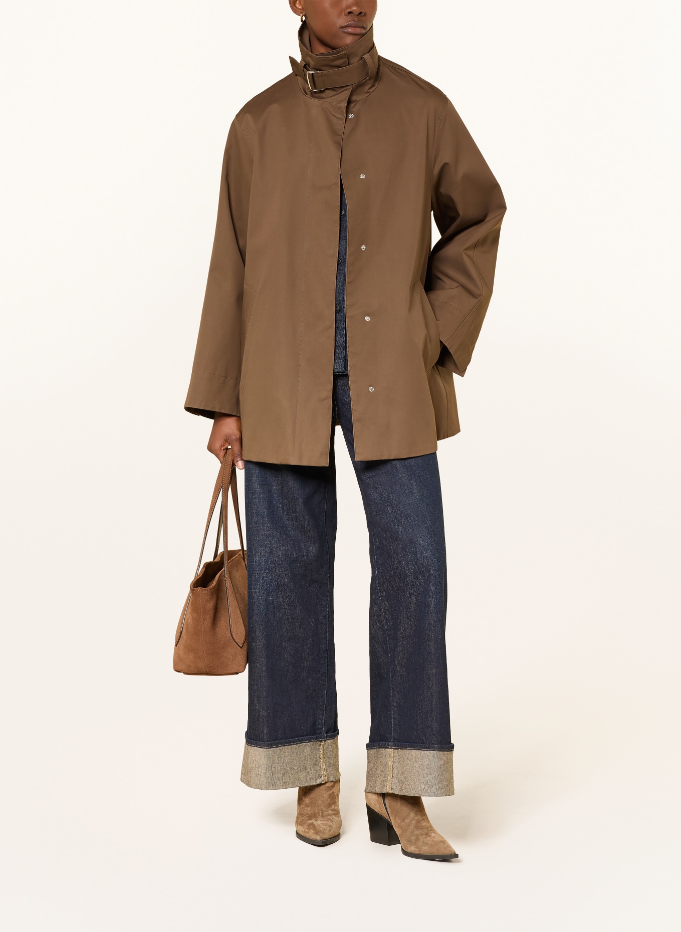 WITHBLACK Jacke SAVANA: BRAUN