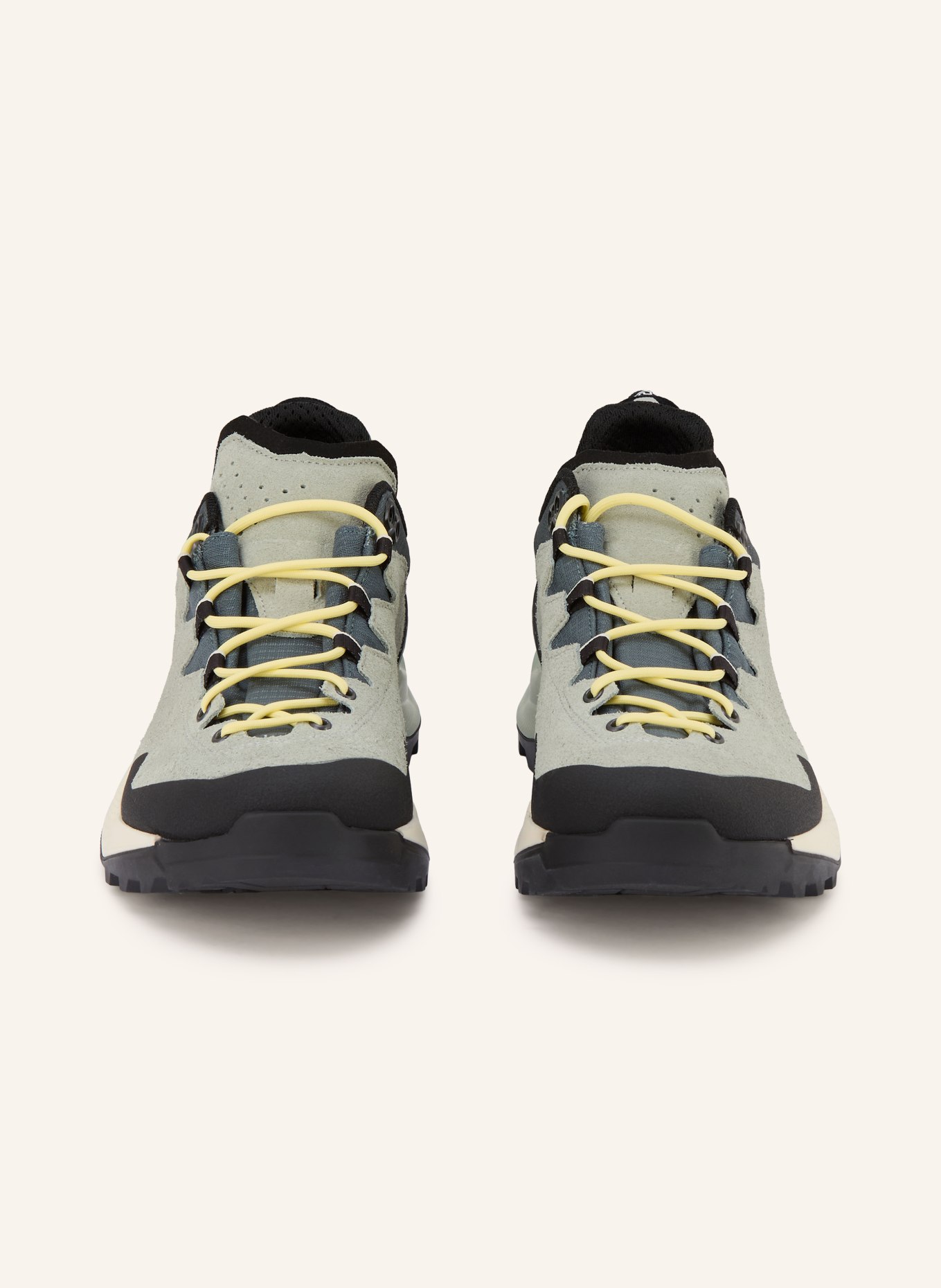 LOWA Wanderschuhe GTX LO: HELLGRÜN / BLAUGRAU / SCHWARZ