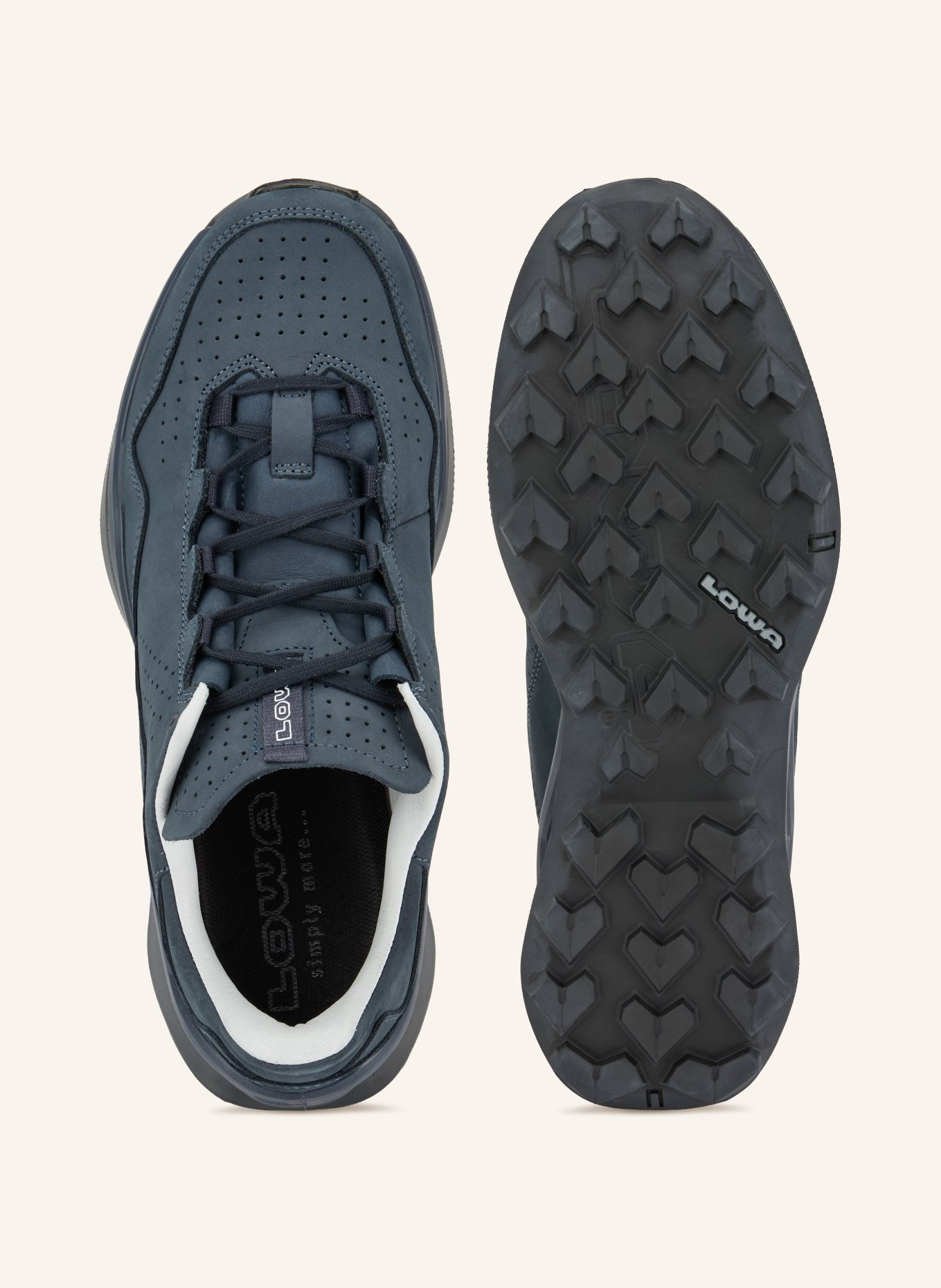 LOWA MADDOX PRO LT LO Hiking Boots: DARK BLUE / DARK GRAY