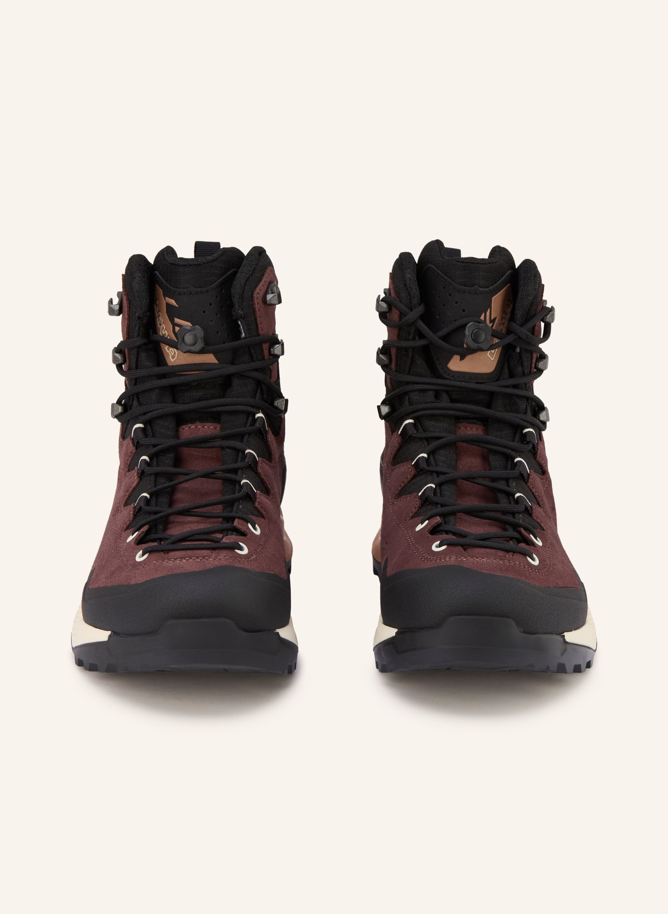 LOWA Trekkingschuhe GTX MID: DUNKELLILA / HELLLILA / SCHWARZ