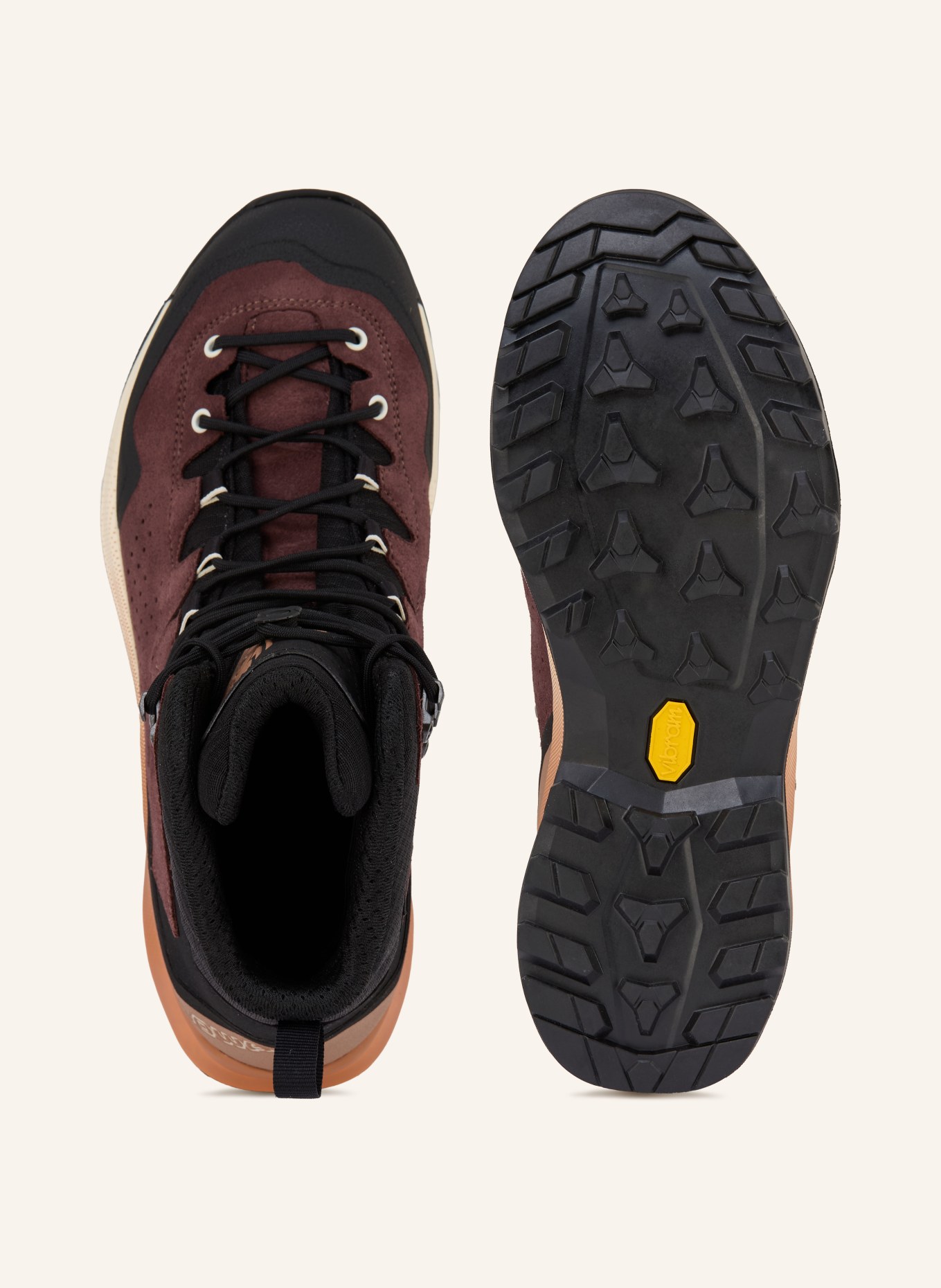 LOWA Trekkingschuhe GTX MID: DUNKELLILA / HELLLILA / SCHWARZ