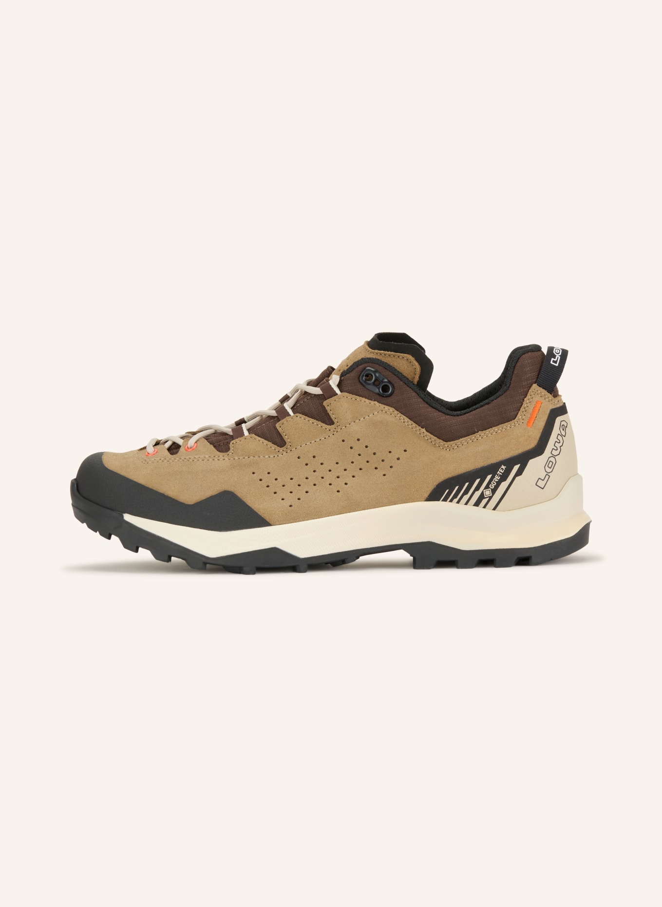 LOWA Bergschuhe GTX LO: KHAKI / DUNKELBRAUN
