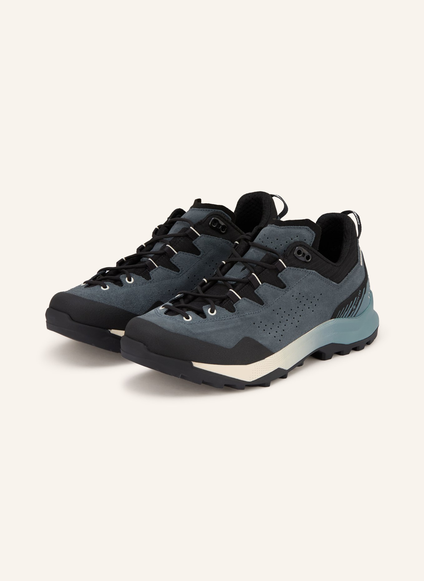 LOWA Bergschuhe GTX LO: BLAUGRAU / SCHWARZ
