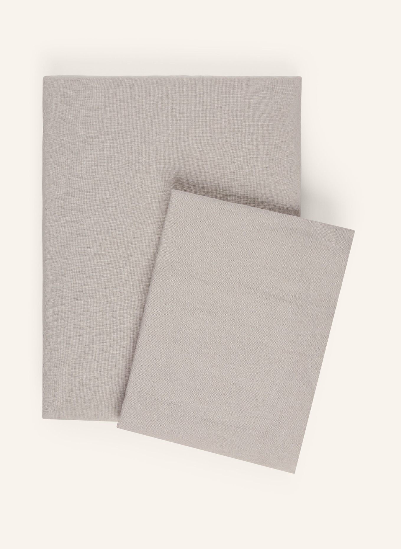 fleuresse Linge de lit PROVENCE en lin: GRIS