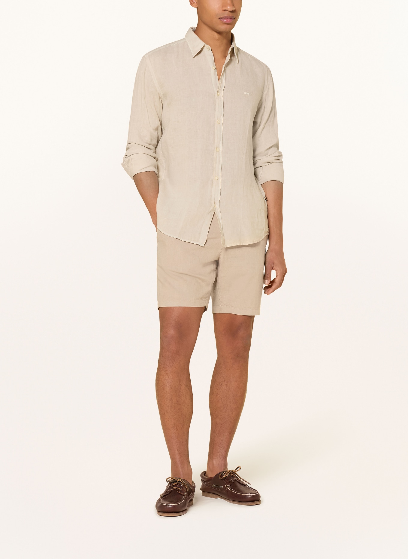 KnowledgeCotton Apparel Trekkingshorts ASTRAL COMFORT: BEIGE