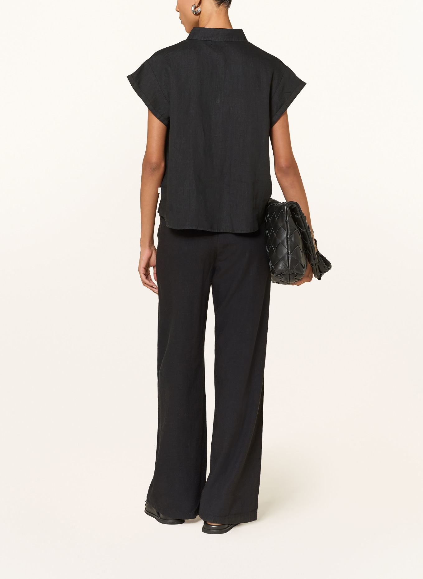 KnowledgeCotton Apparel Hose POSEY: SCHWARZ