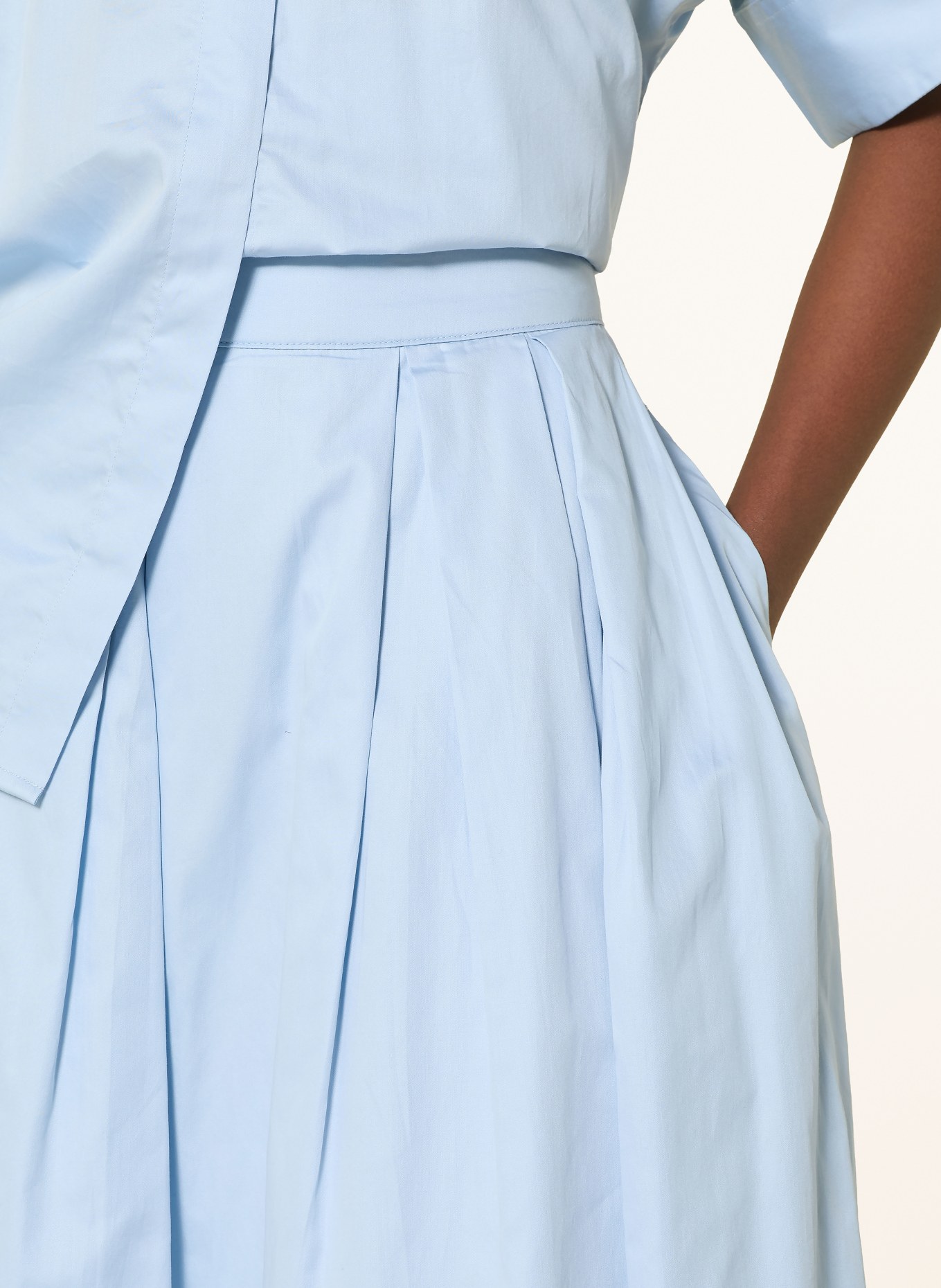 KnowledgeCotton Apparel Rock: HELLBLAU