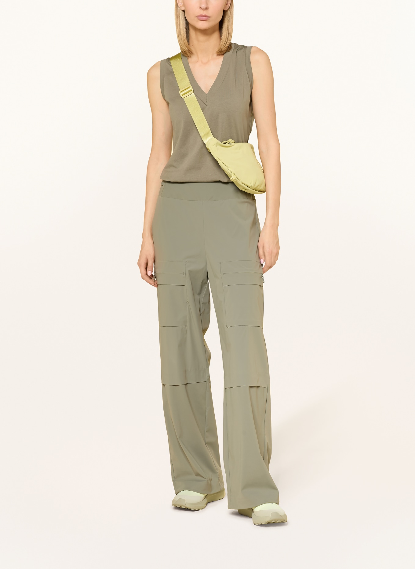 JEANNE BARET Top ZINNIA: KHAKI