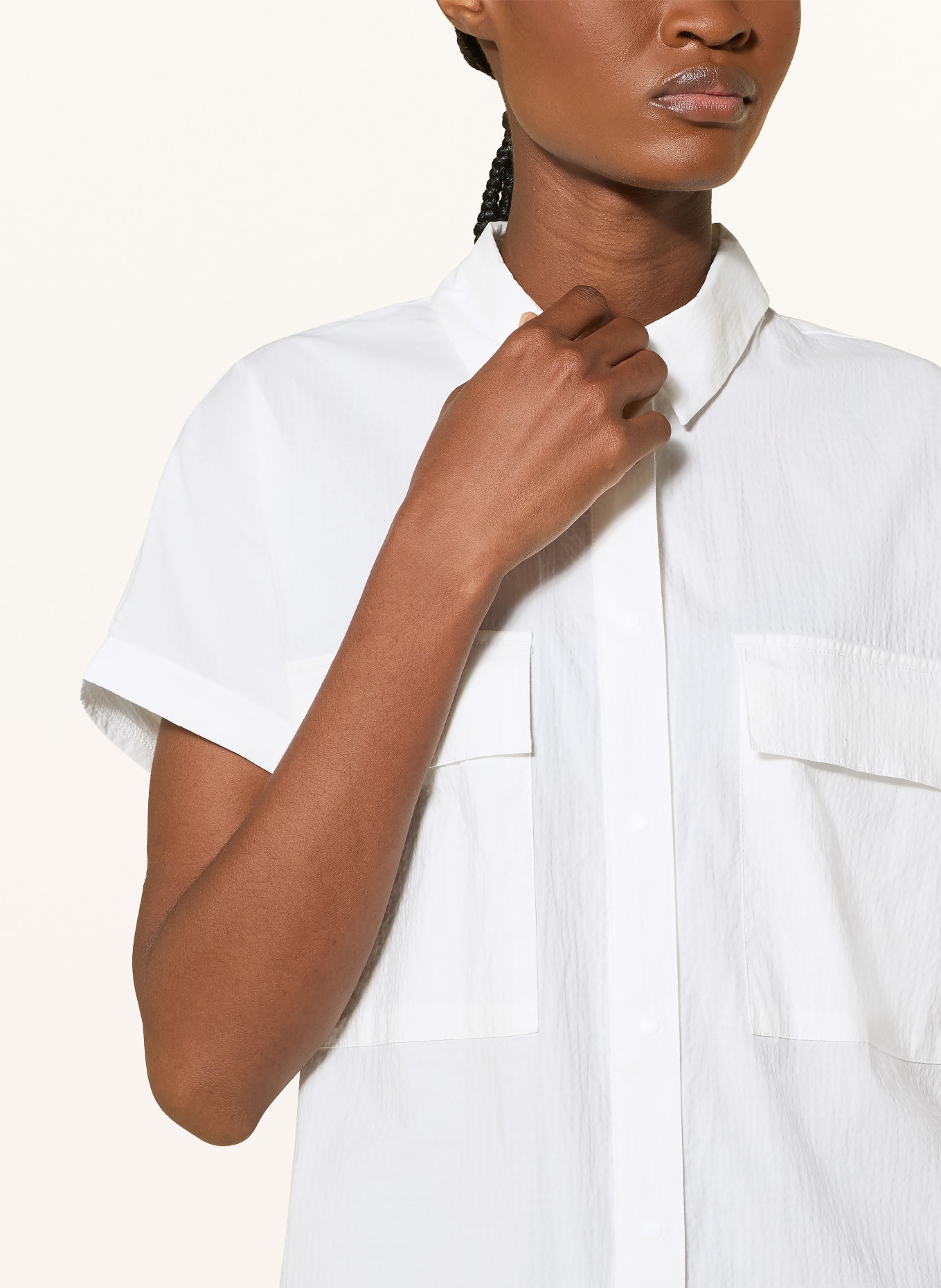 JEANNE BARET Hemdbluse ACACIA: WEISS