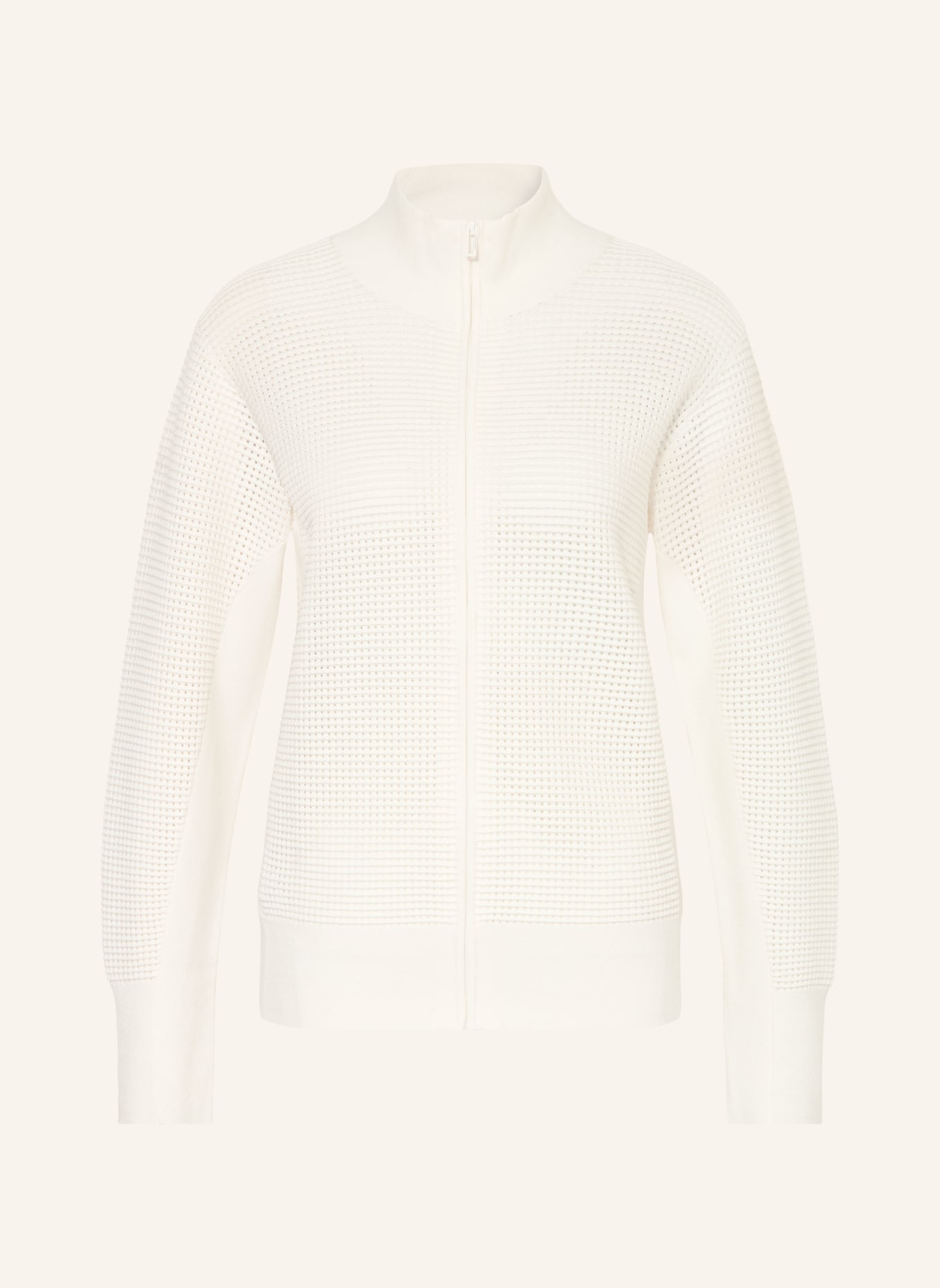 JEANNE BARET Strickjacke SAFFRON: WEISS