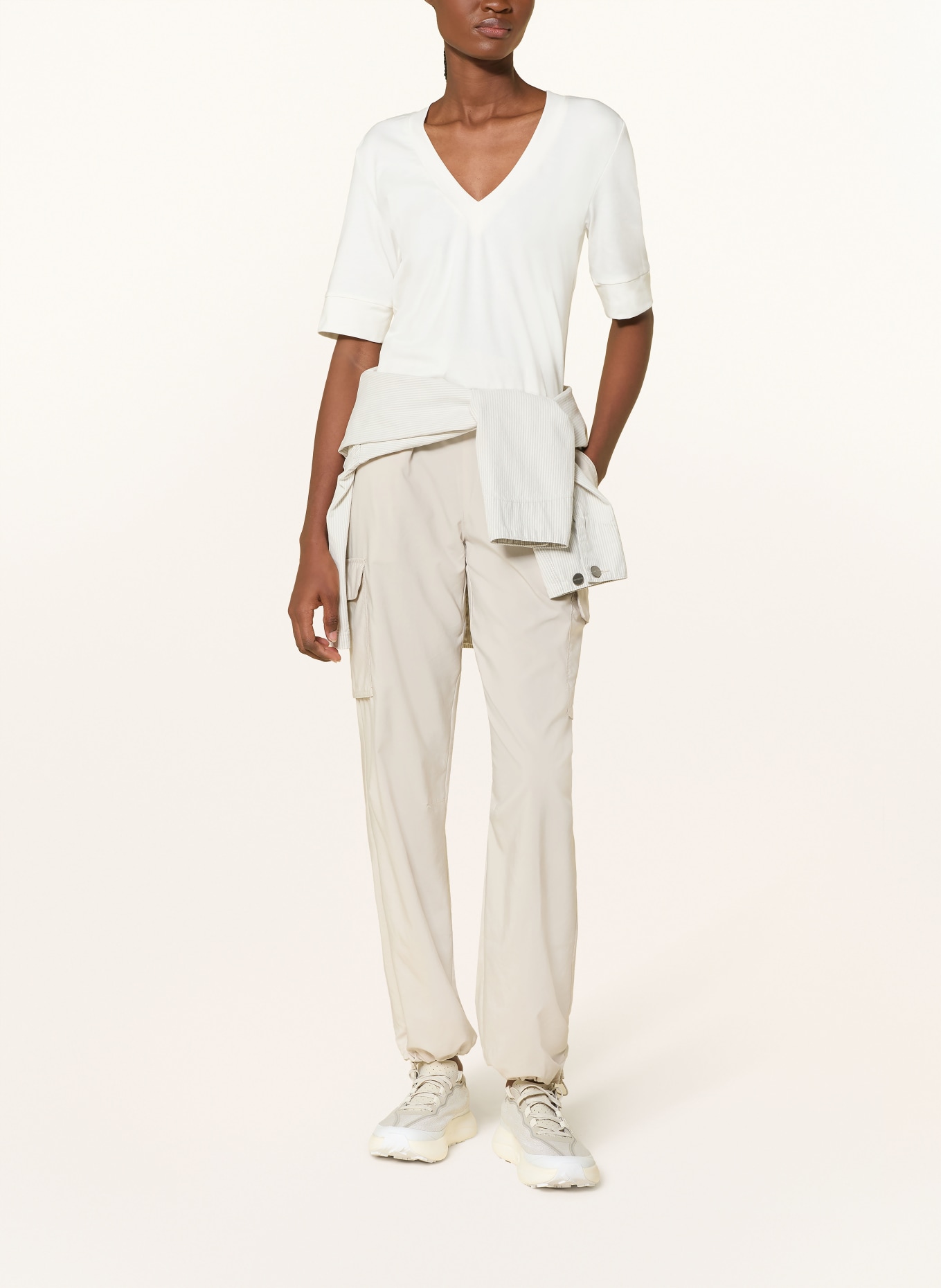 JEANNE BARET T-shirt ZINNIA: BLANC