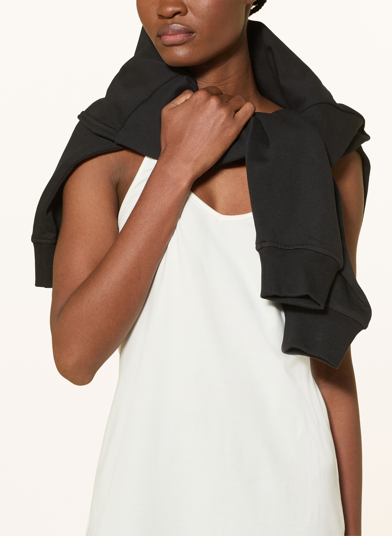 JEANNE BARET Podkoszulek ZINNIA: BIAŁY