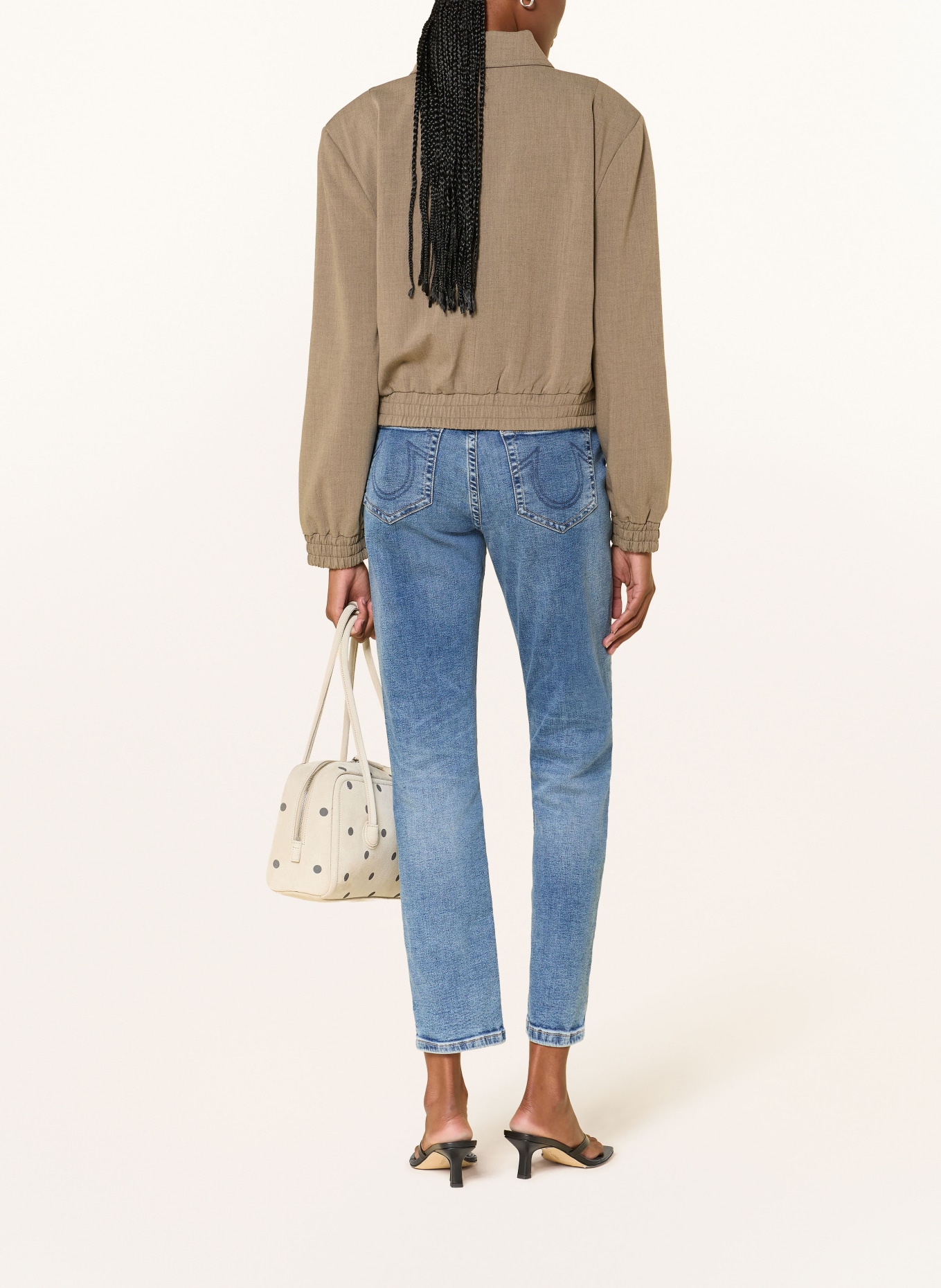 TRUE RELIGION Boyfriend Jeans LIV: 4646 Light Blue